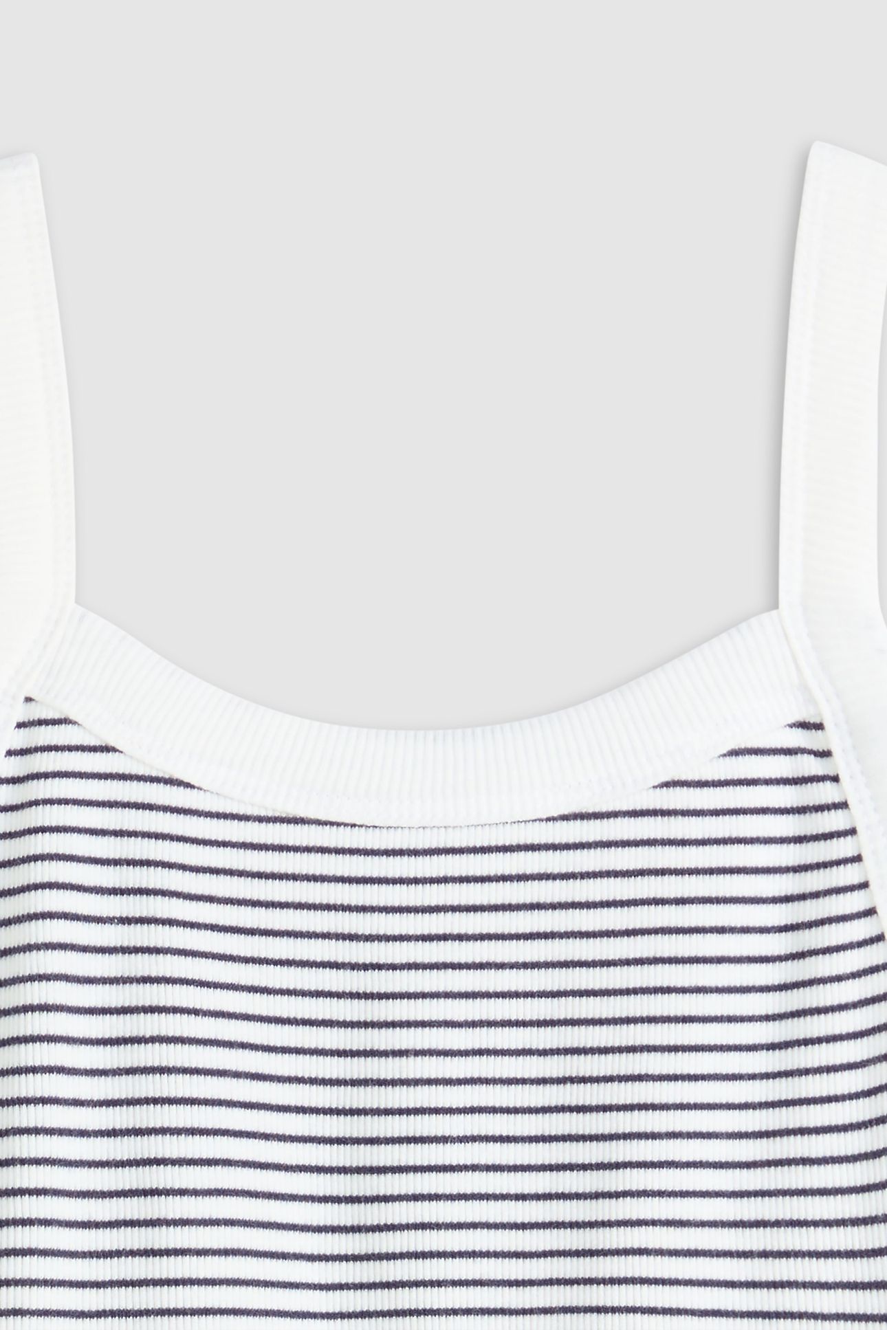 ESSENTIAL SPORTY RIBBED TANK TOP BLACK 5