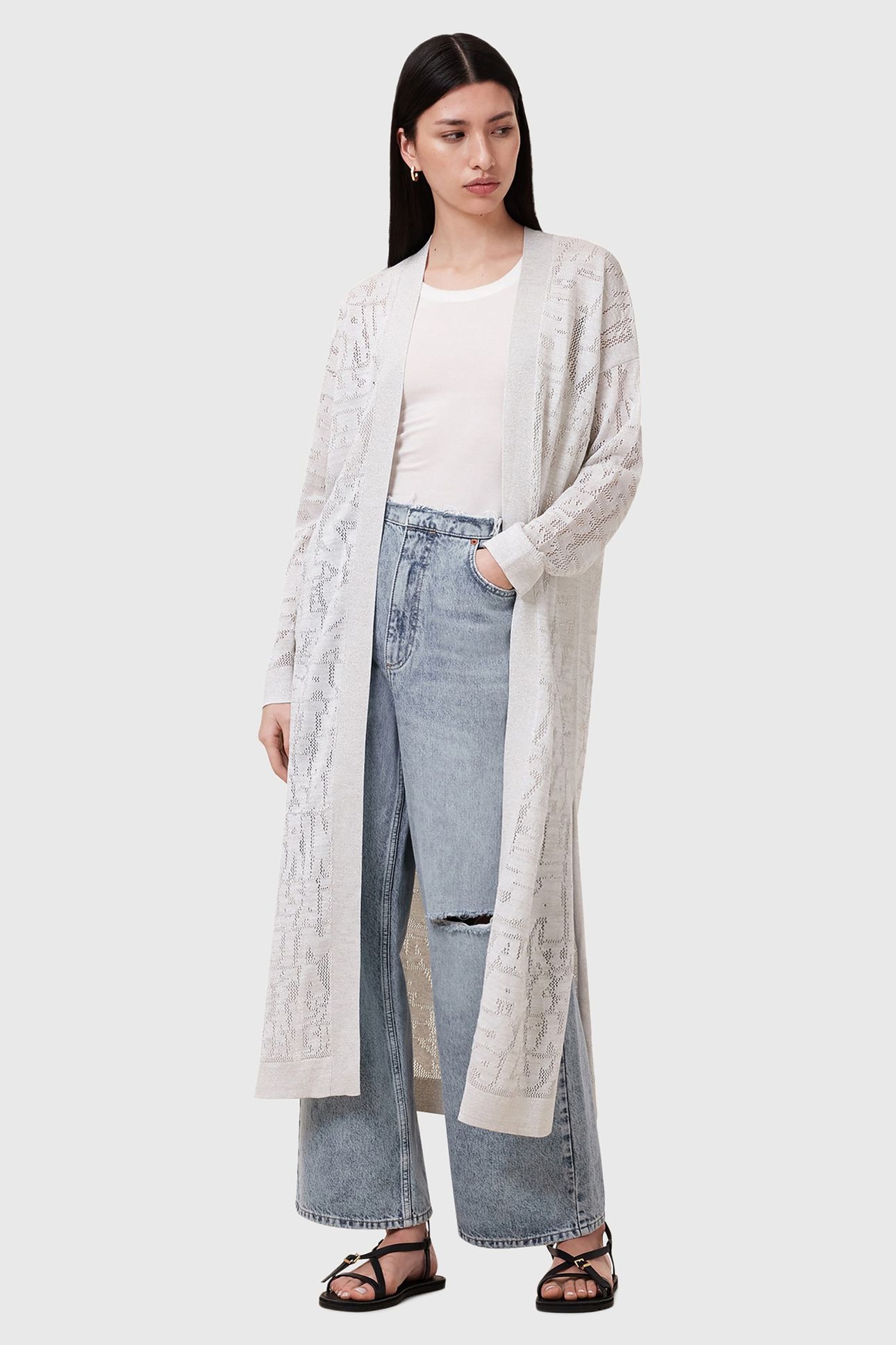 KAITO CARDIGAN CHALK WHITE 1