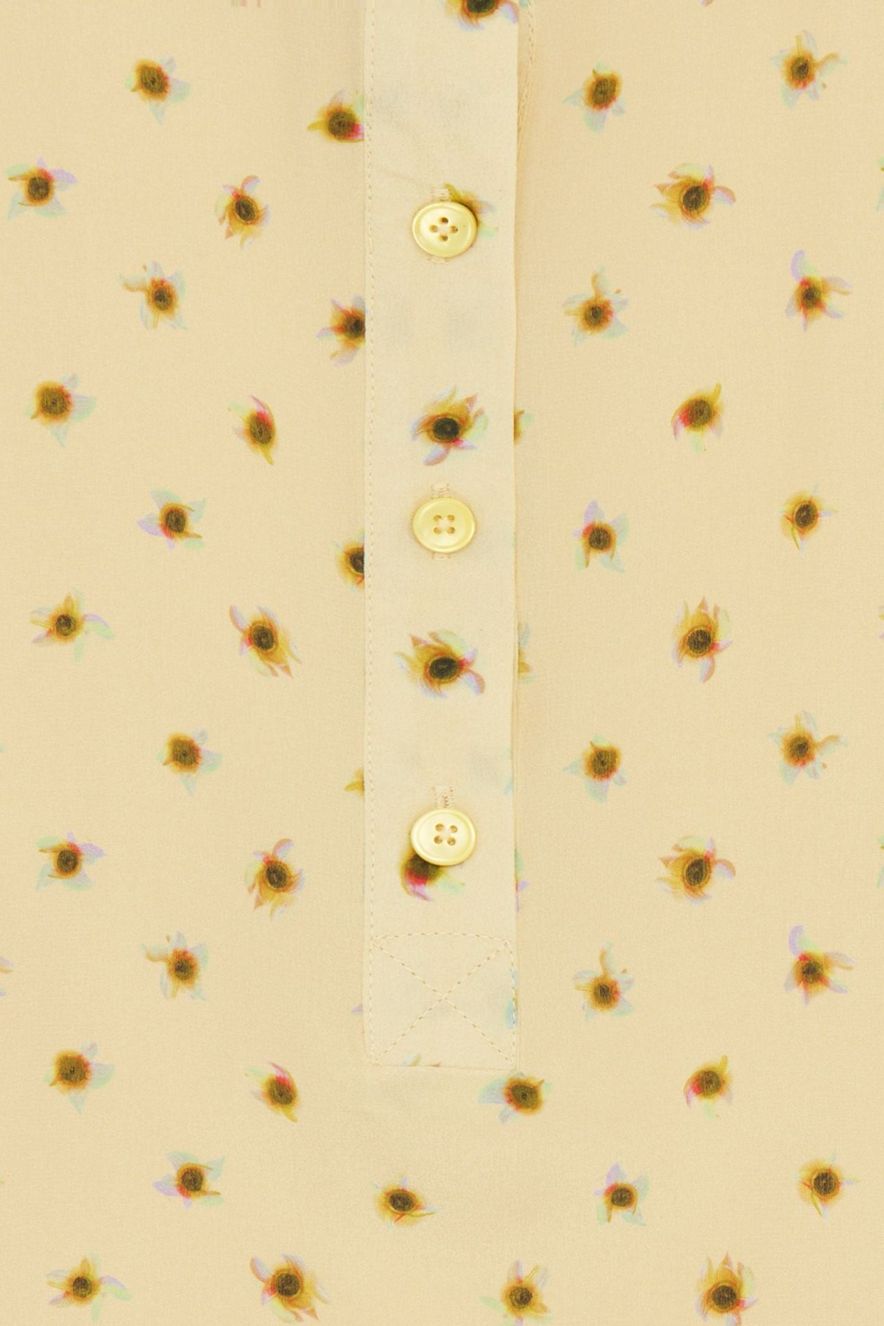 KNITTED VEST WOVEN FRONT YELLOW 4