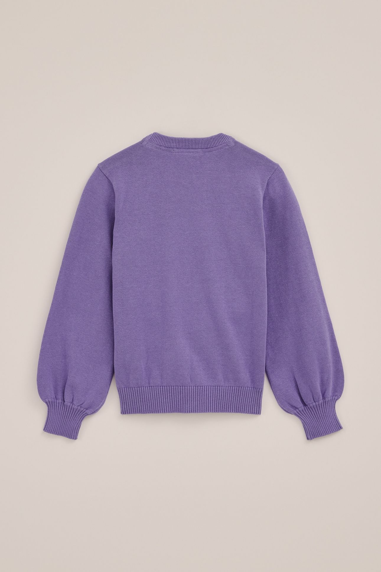 KNITTED PULLOVER LIGHT PURPLE 4