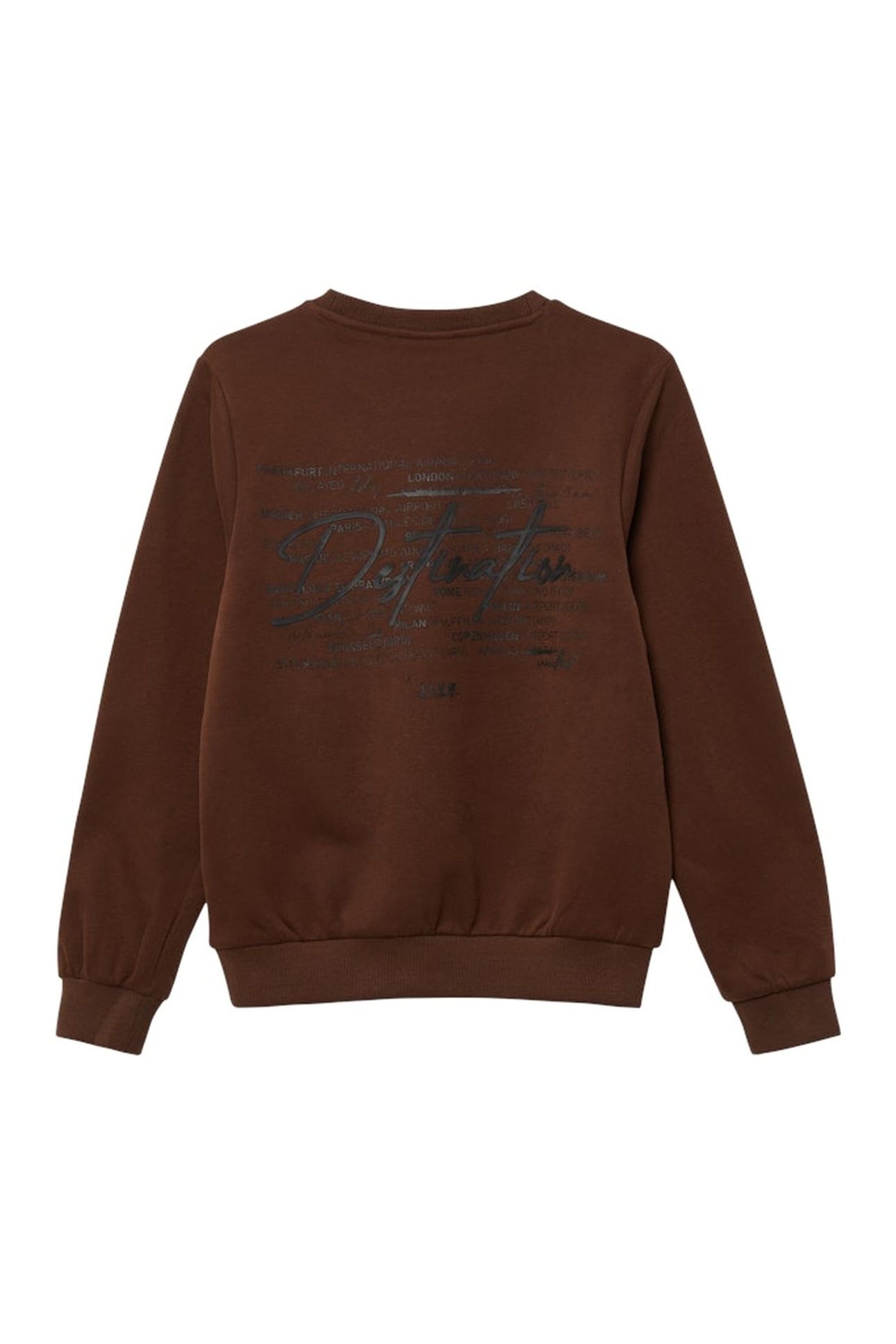 S.OLIVER SWEATSHIRTS BROWN-DARK 2