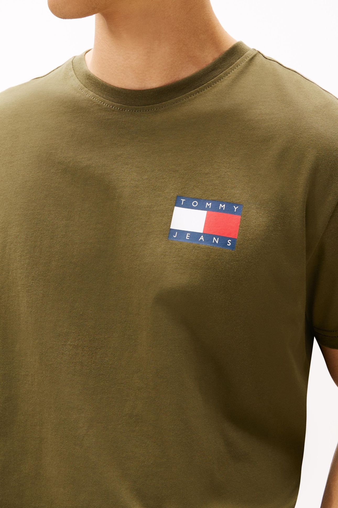 SLIM ESSENTIAL T-SHIRT DARK GREENERY 4