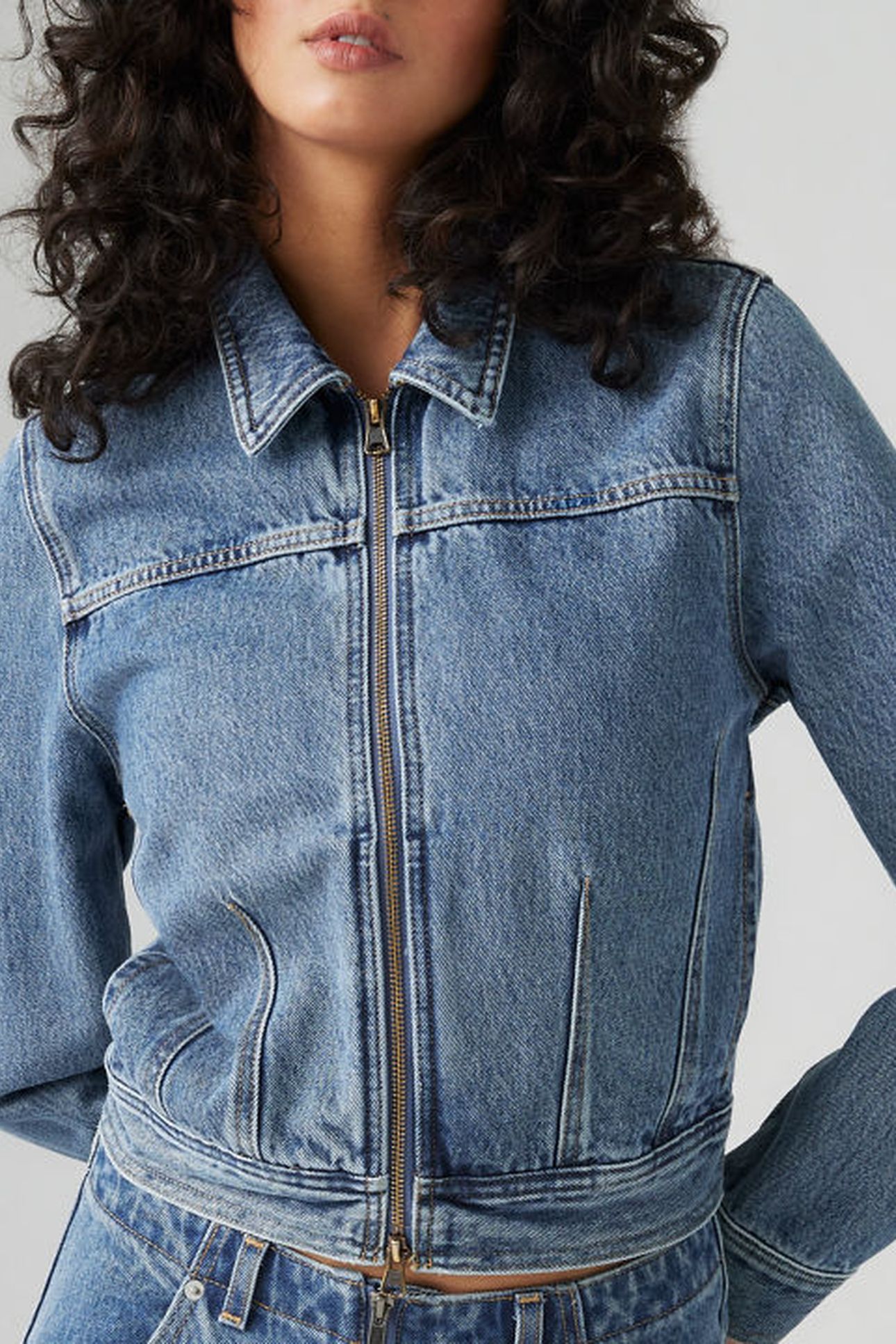 XS DART TRUCKER JACKET BLUE 5