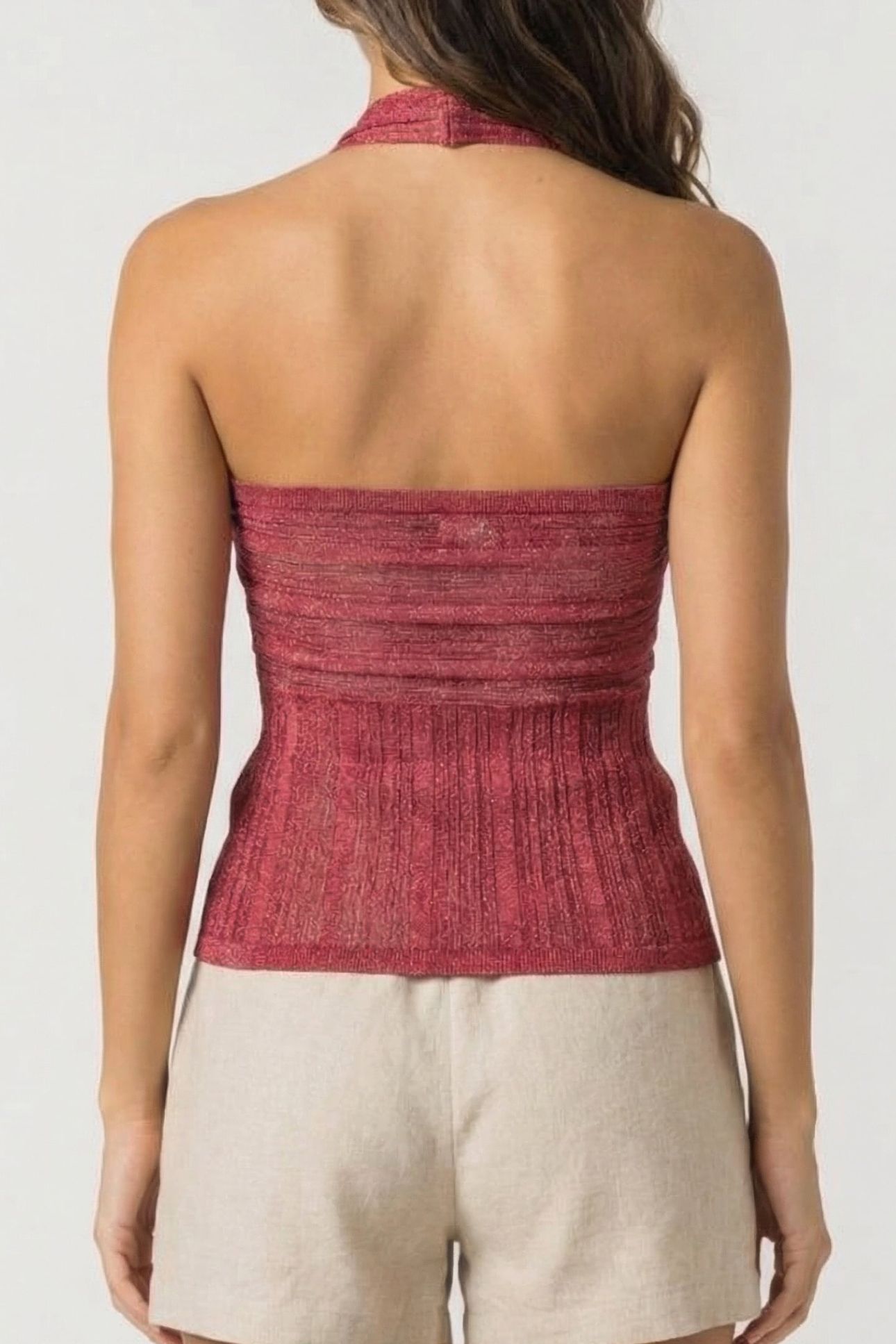 MARCIANO BY GUESS GIA SWEATER TOP FLOWERING PEONY LURE 2