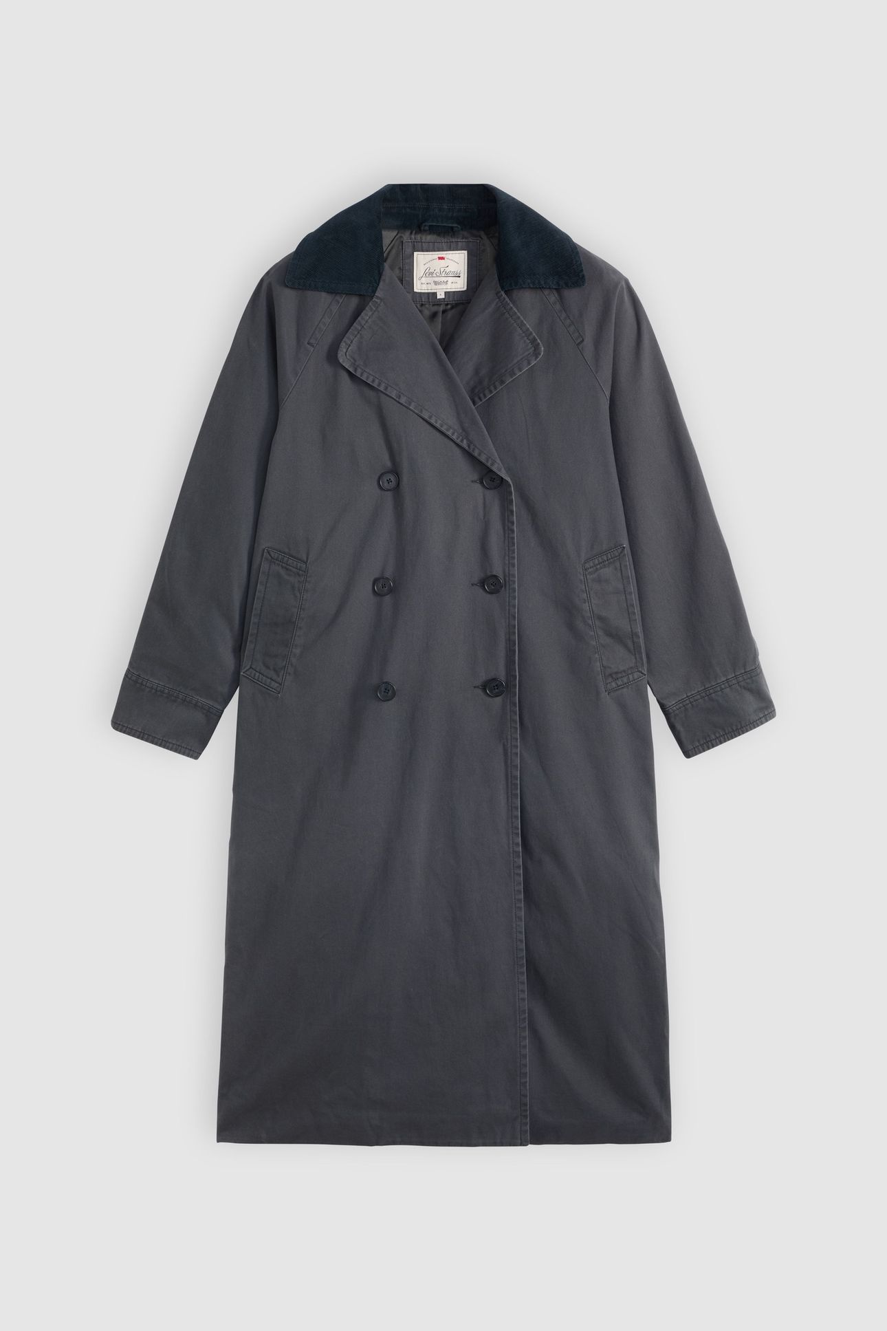BREE BARN TRENCH COAT GREY 5