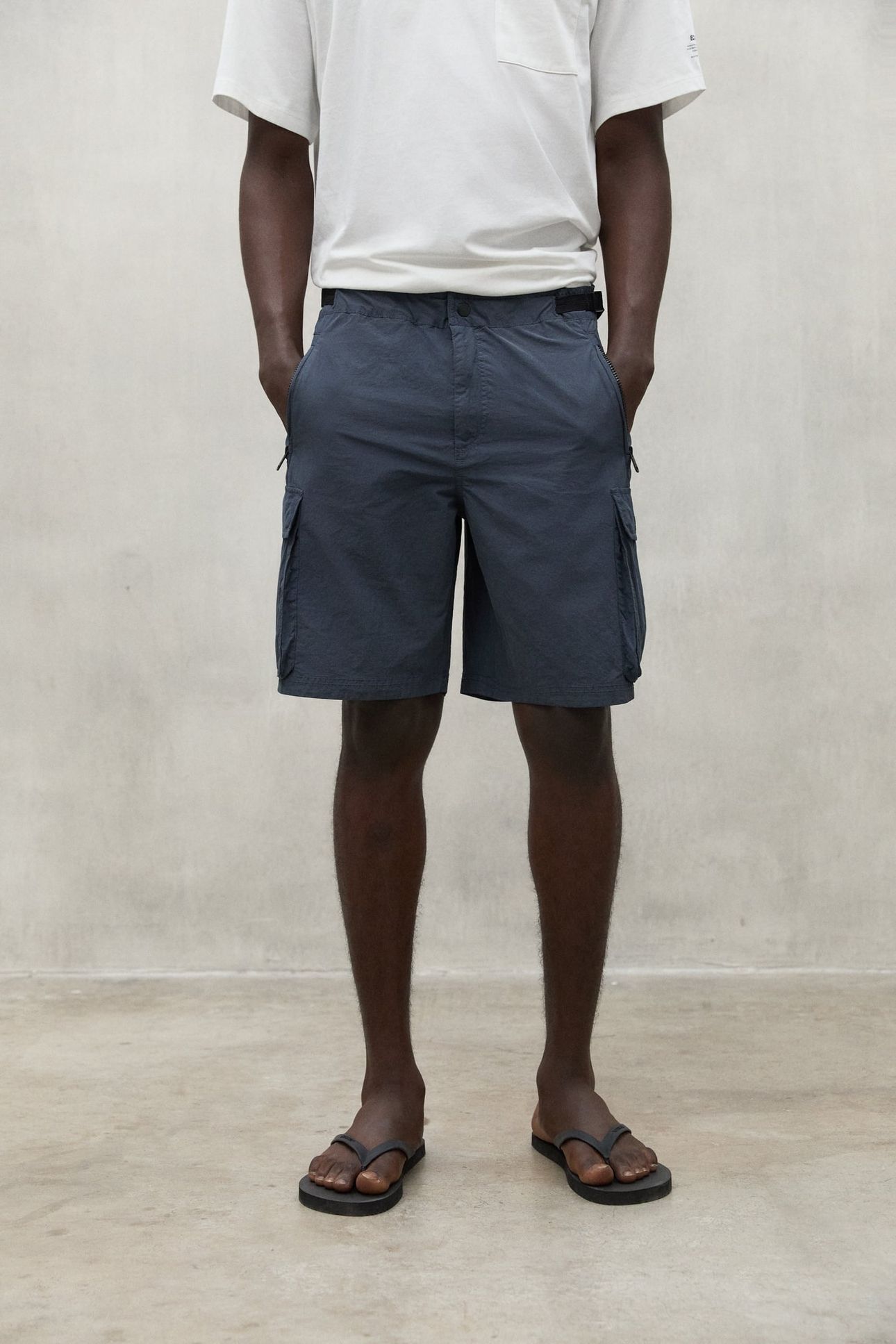 ALISTEALF CARGO SHORTS DEEP NAVY 1