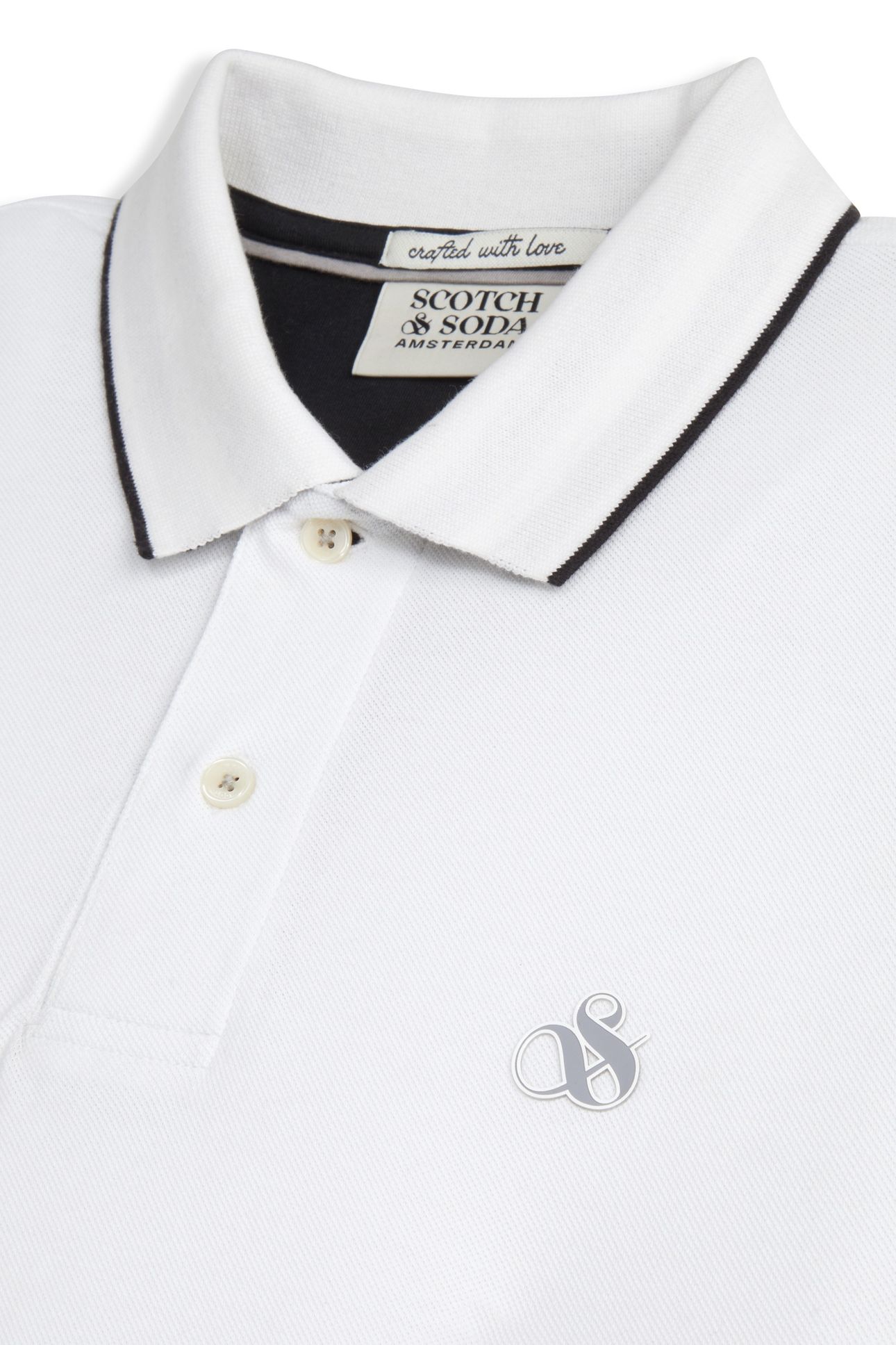 TIPPED POLO BRIGHT WHITE 3