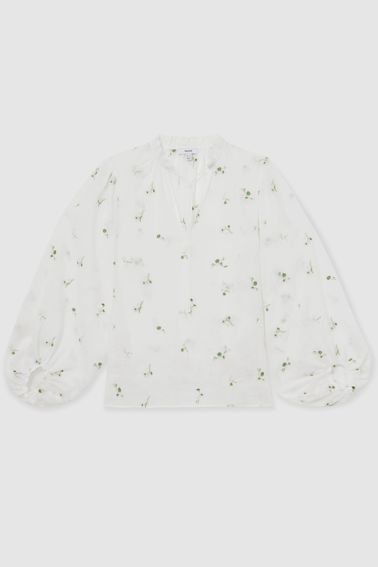 EMBROIDED TOP IVORY 3