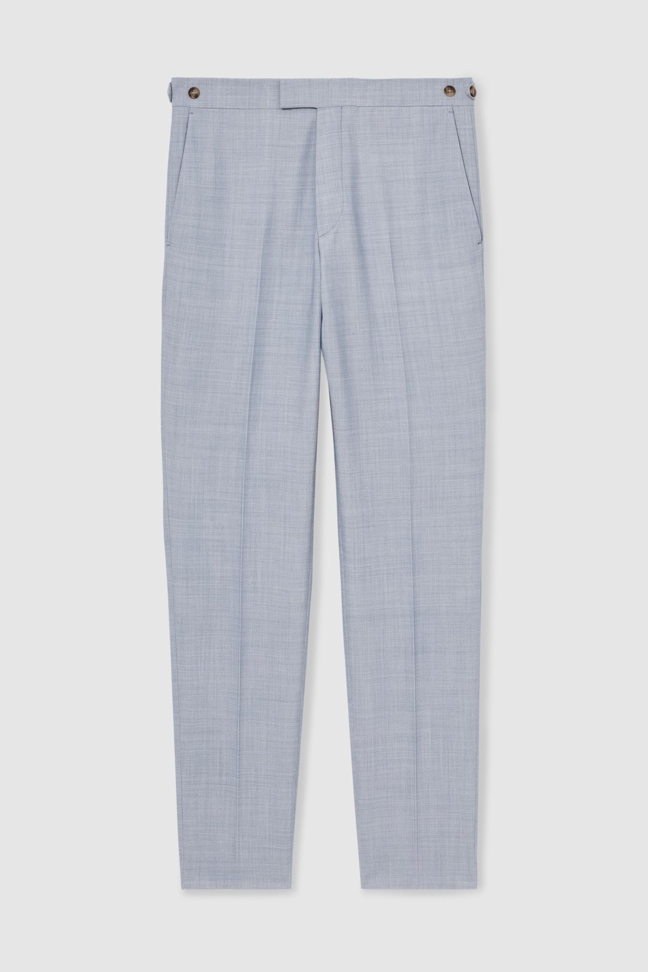 TEXTURED MIXER TROUSER SOFT BLUE 5