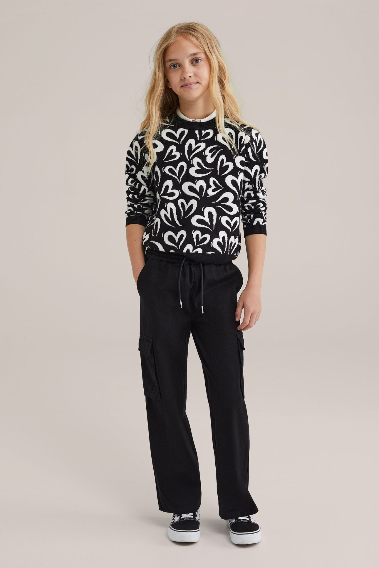 KNITTED PULLOVER BLACK 2