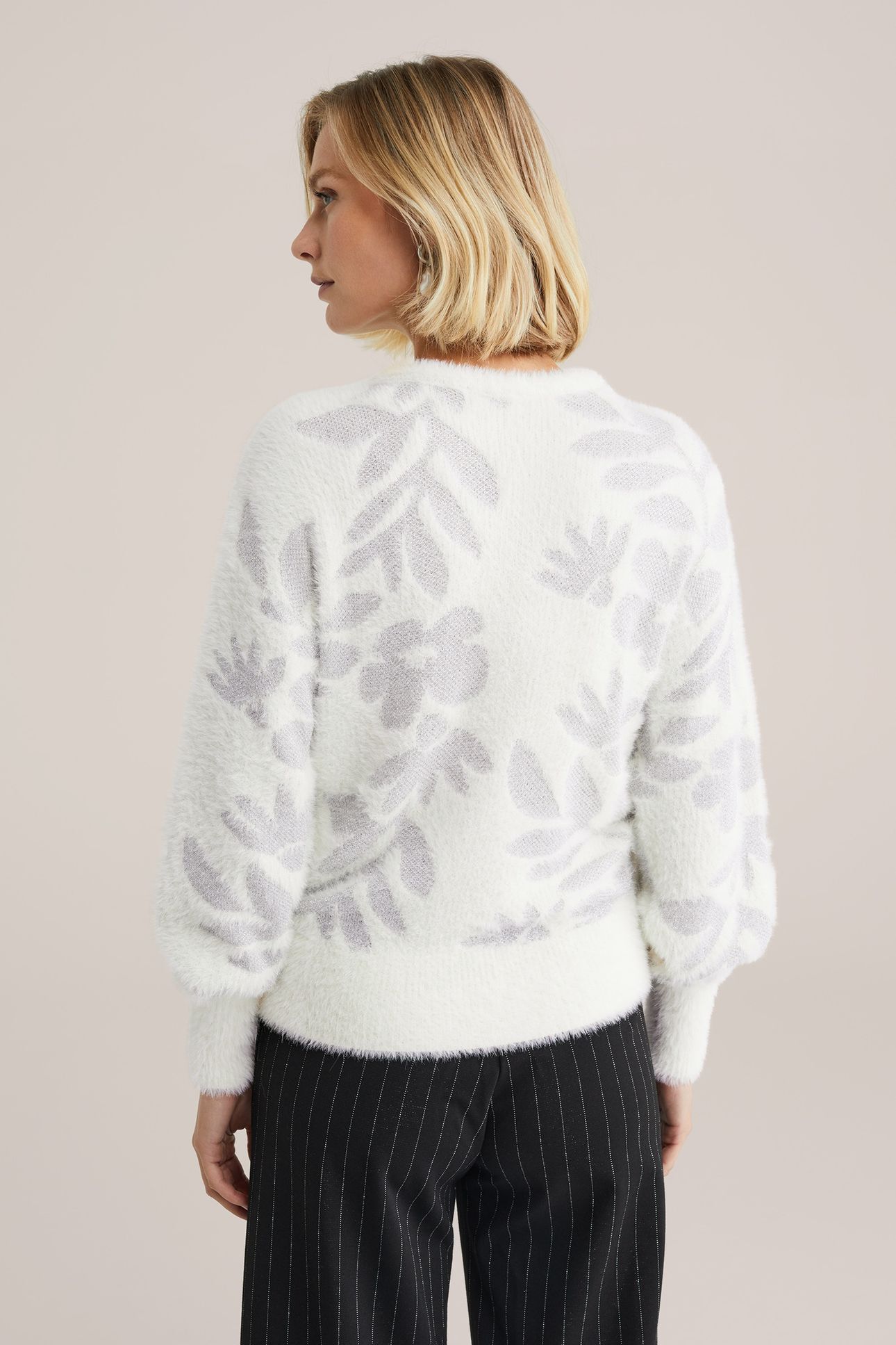 KNITTED PULLOVER OFF-WHITE 2