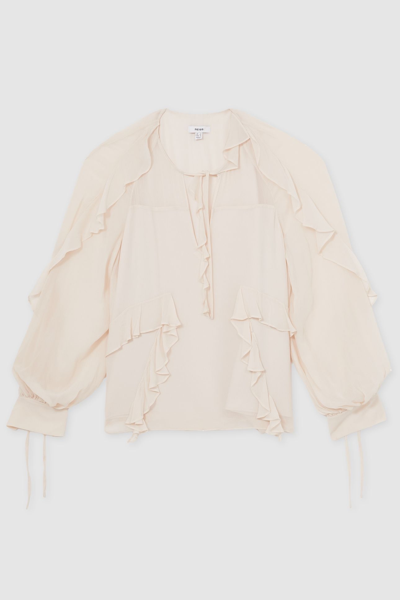 RUFFLE TOP PALE PINK 3