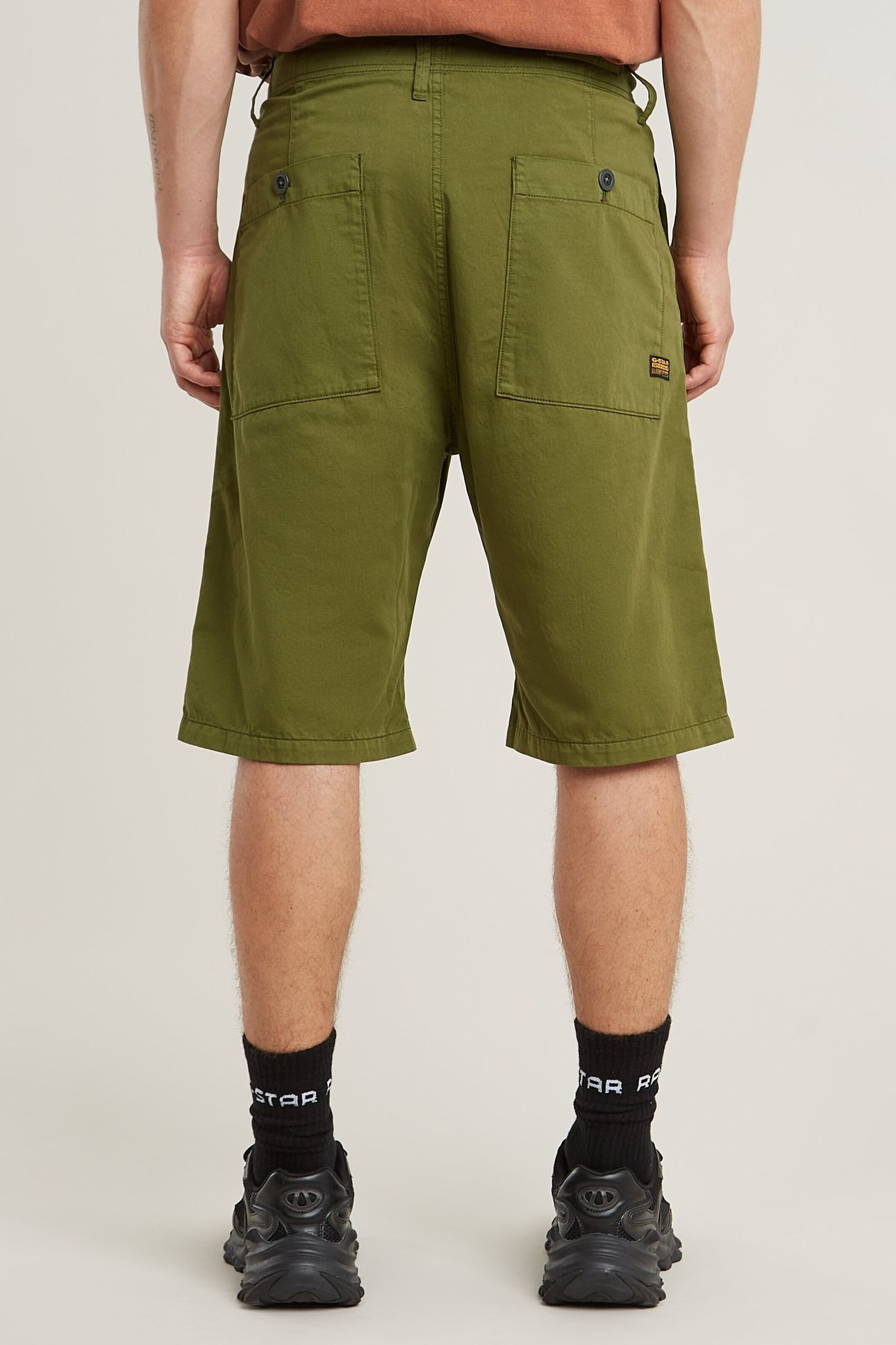 PLEATED CHINO SHORT MAYFLY GD 3