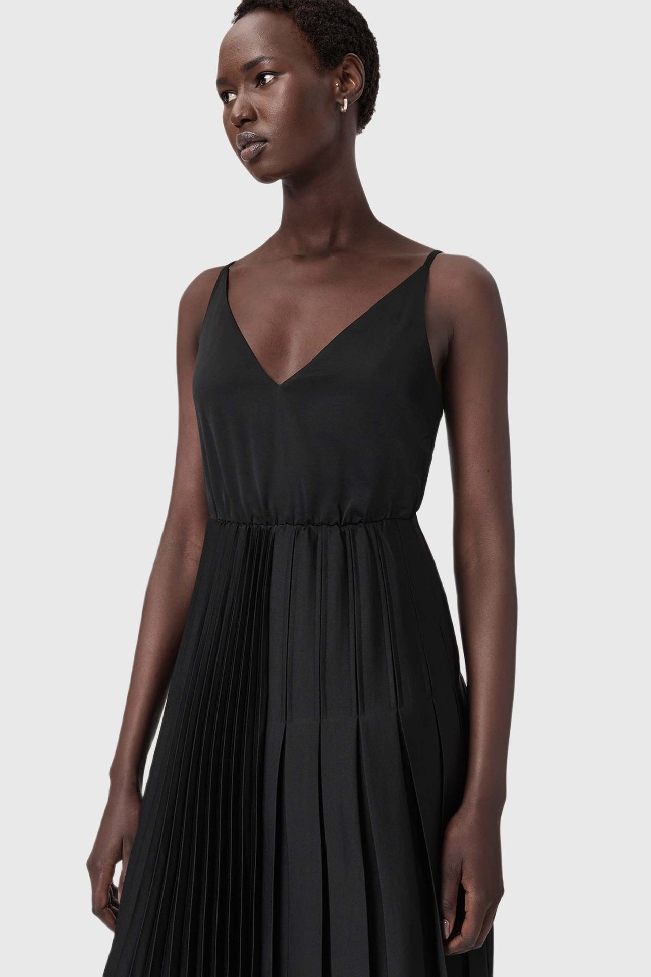 JAX ROLL NECK DRESS BLACK 6