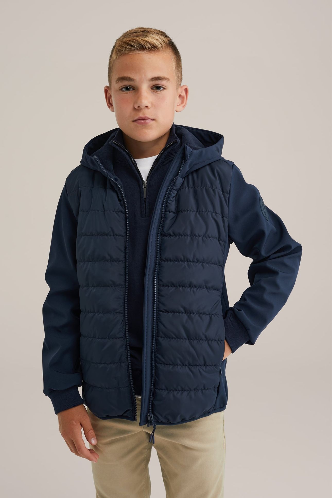 JACKET NORMAL LENGTH NAVY BLUE 1