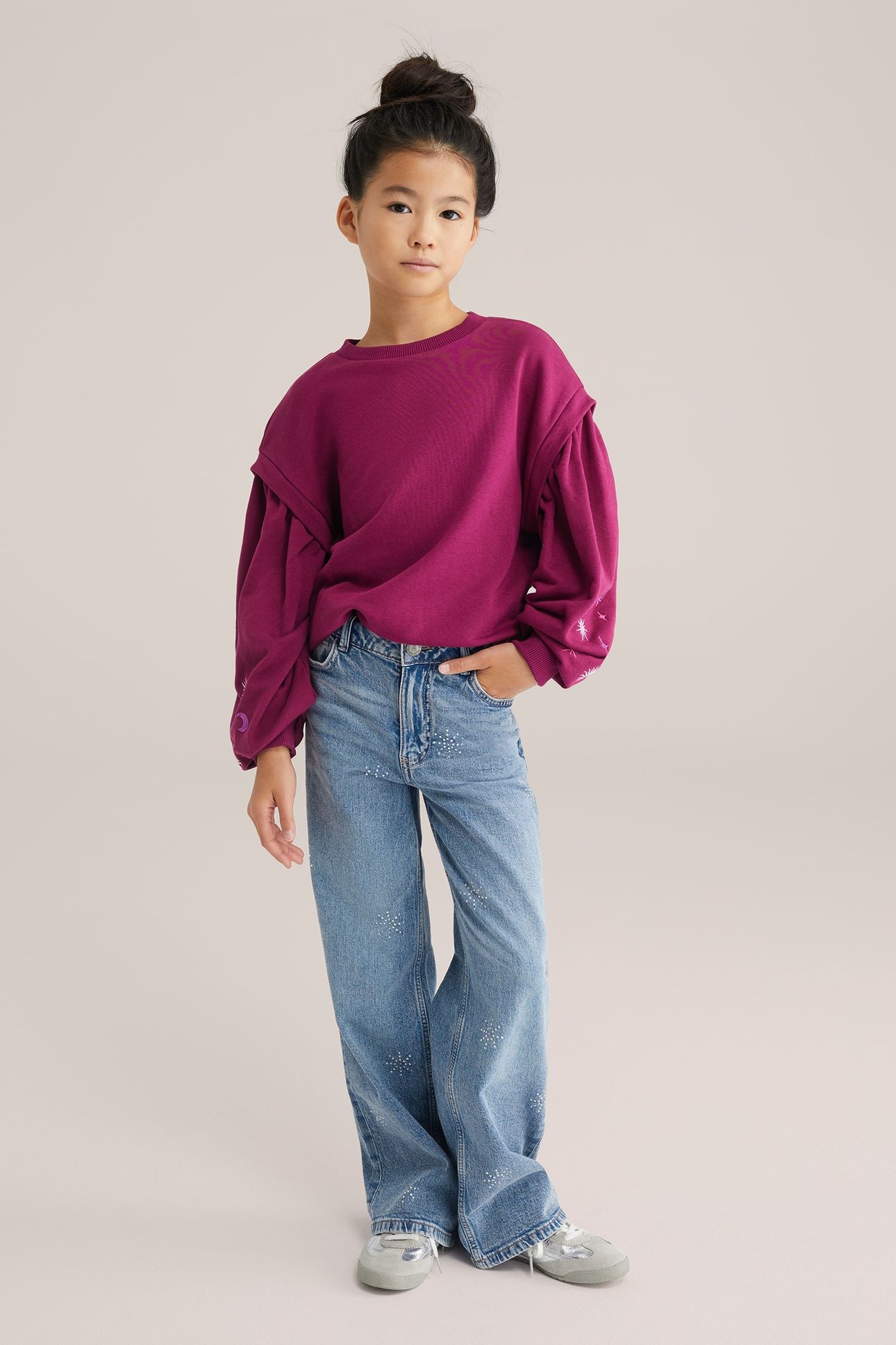 5-POCKET HIGH WAIST LIGHT BLUE 2