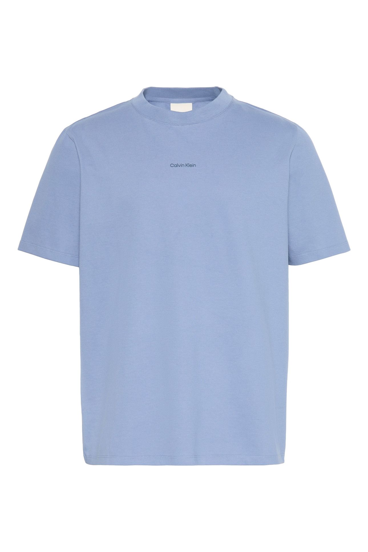 SS STRETCH COTTON PIQUE TEE DUSTY SAILOR BLUE 5