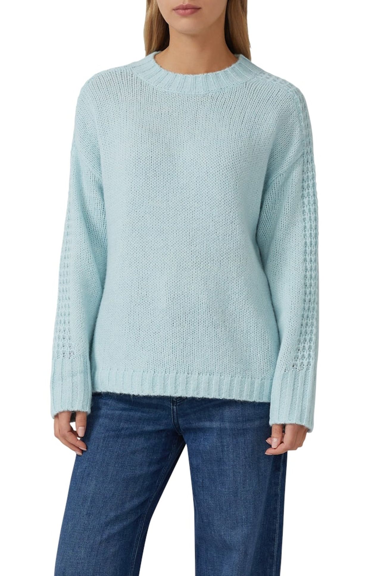 S.OLIVER PULLOVER BLUE-LIGHT 1