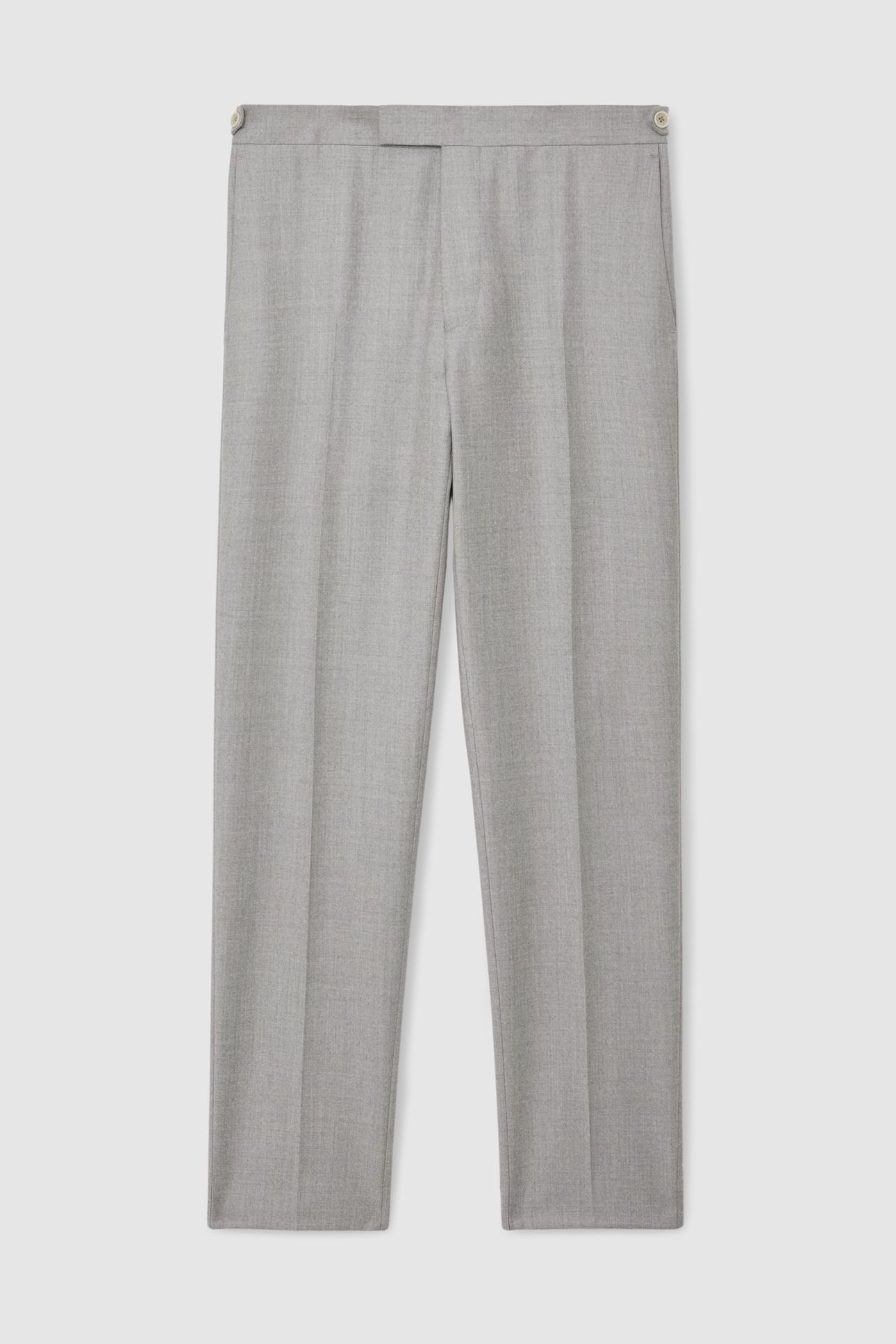 FLANNEL MIXER TROUSER SOFT GREY 4