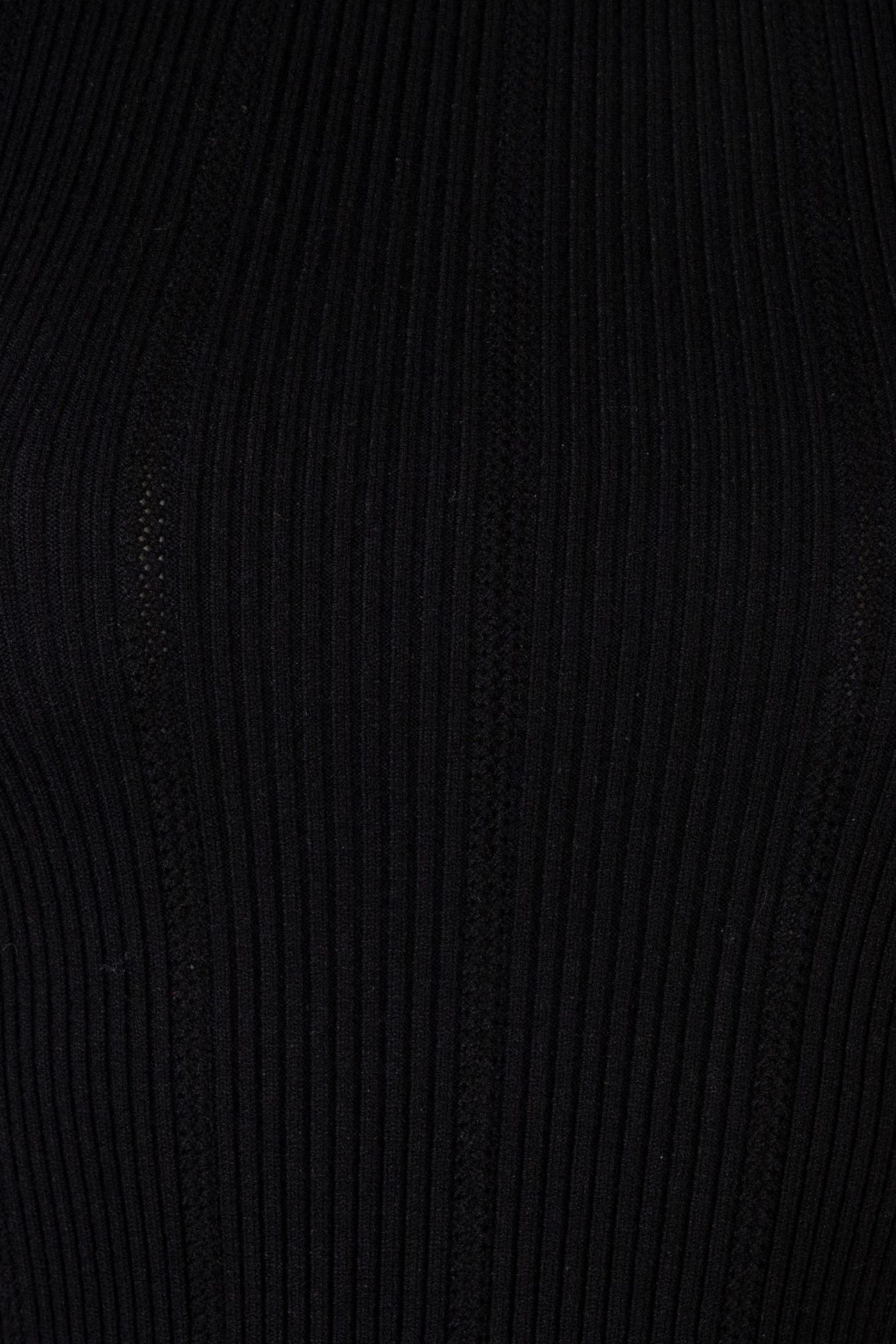 MARCIANO BY GUESS GRACE MOCK NECK SS SWEATER JET BLACK 4