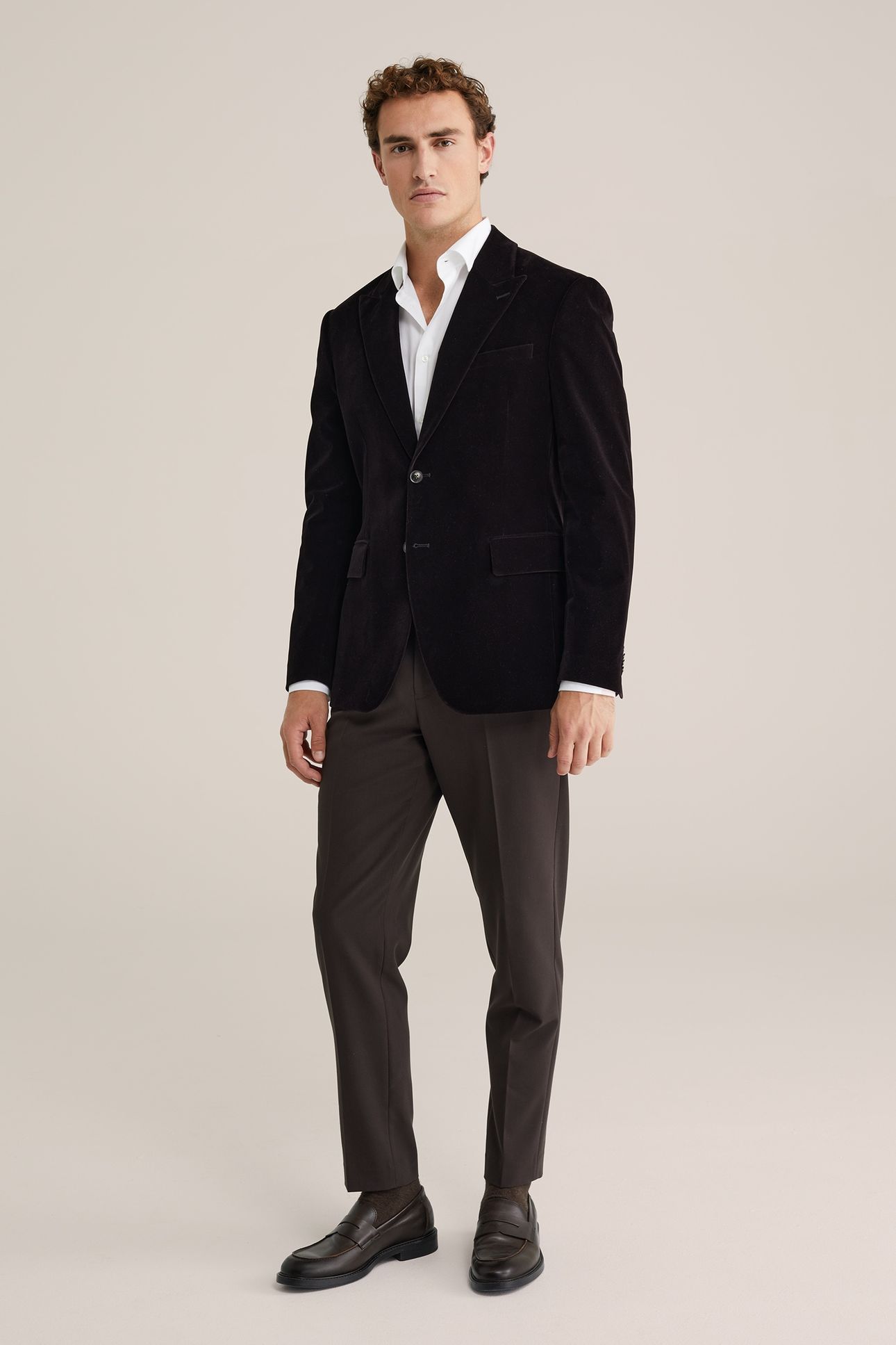 BLAZER DARK BROWN 3