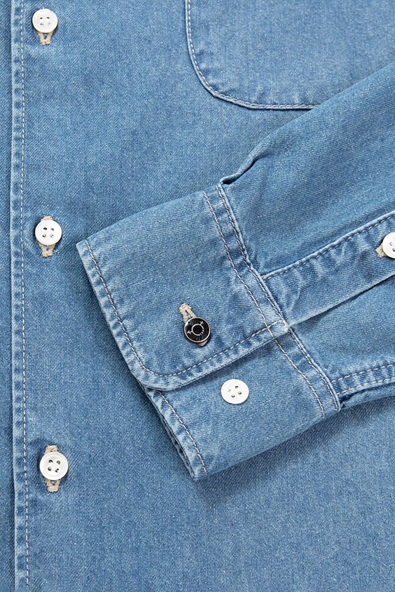 UNISEX WATERLESS DENIM GENDER FREE SHIRT 2