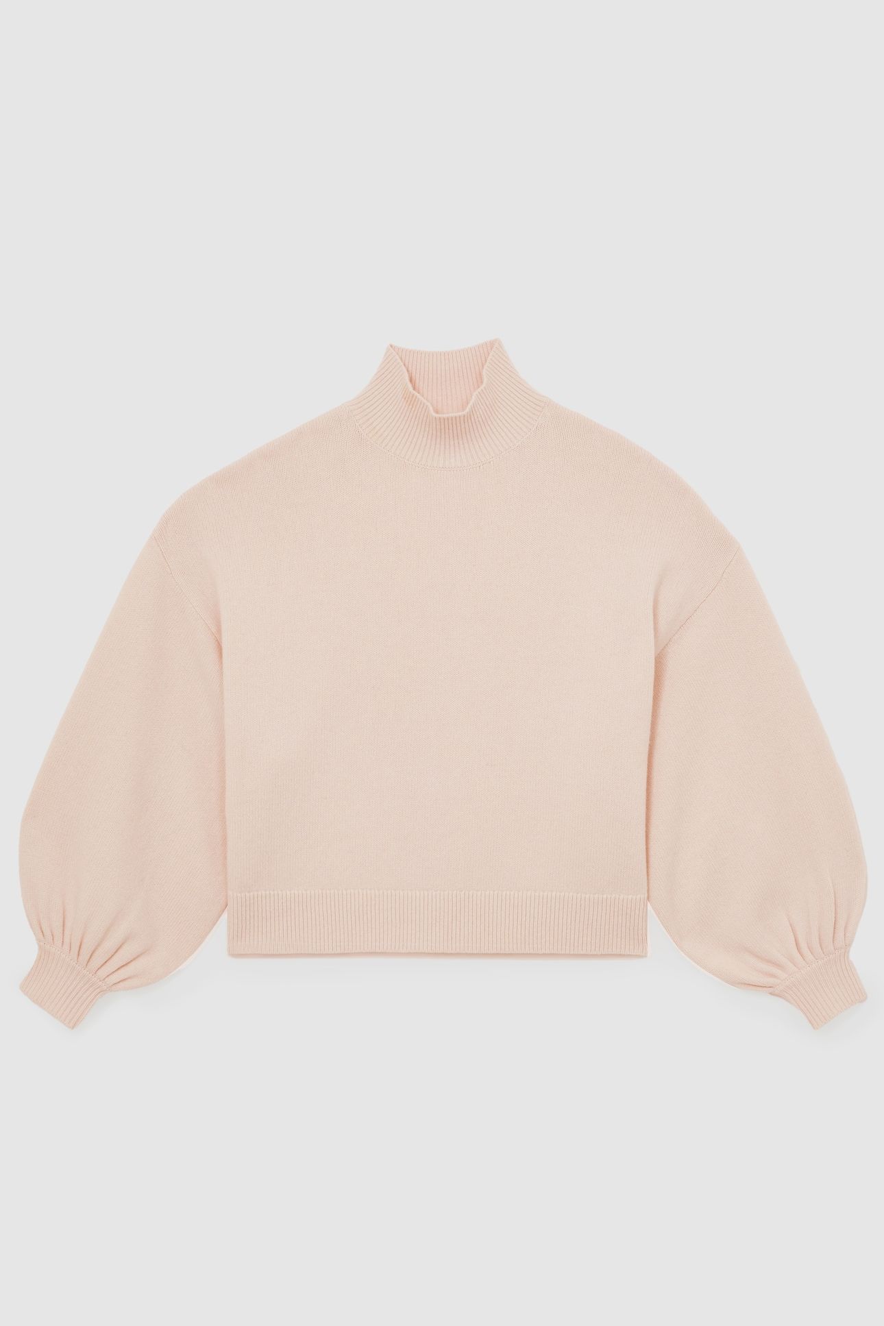 BATWING JUMPER BLUSH PINK 3