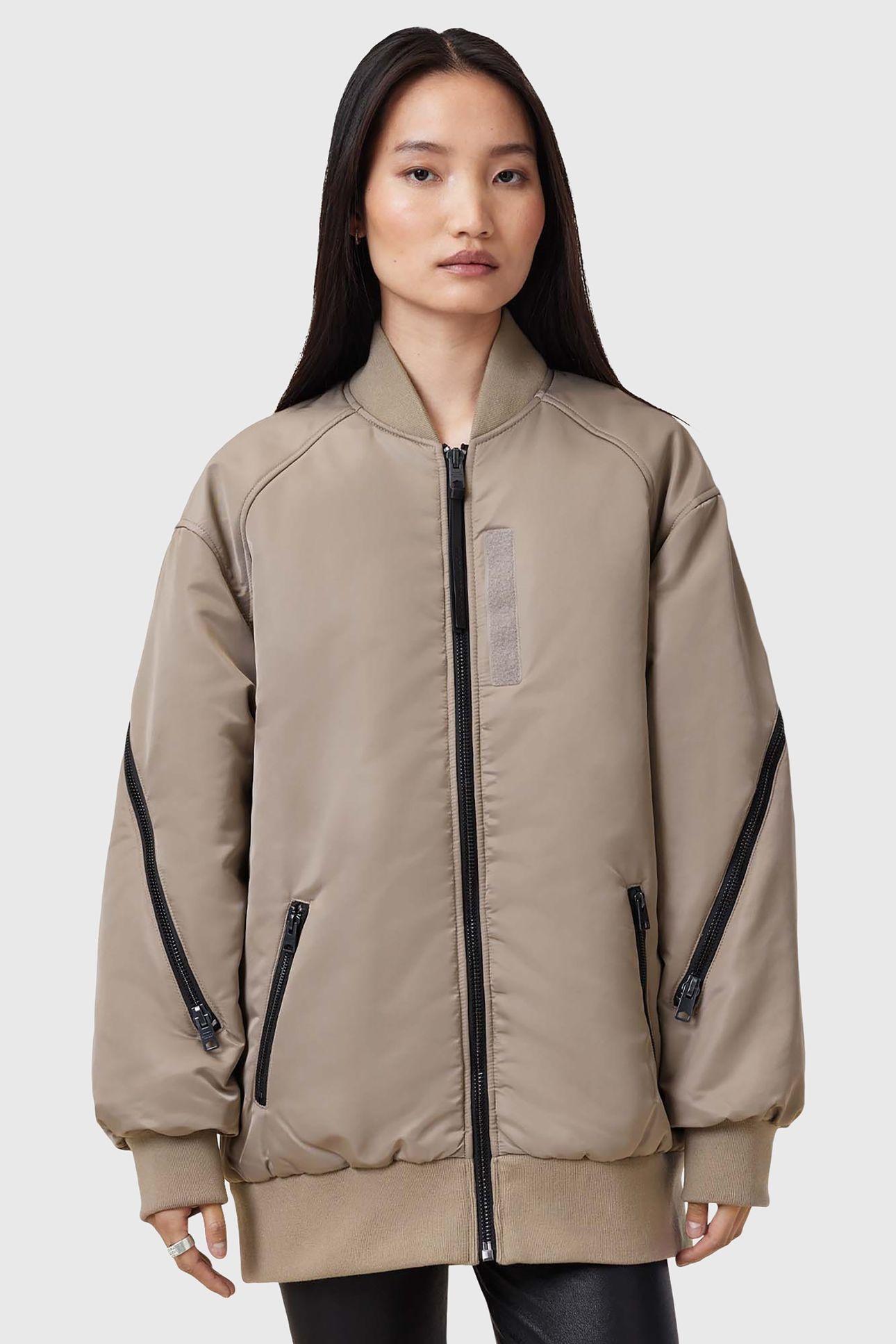 HANAA BOMBER NOUGAT TAUPE 4