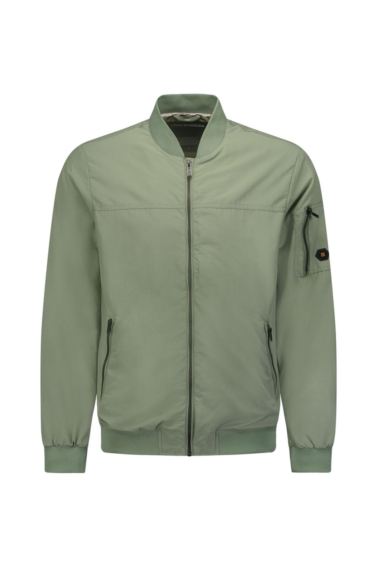 JACKET SHORT FIT BOMBER LIGHT ARMY 4