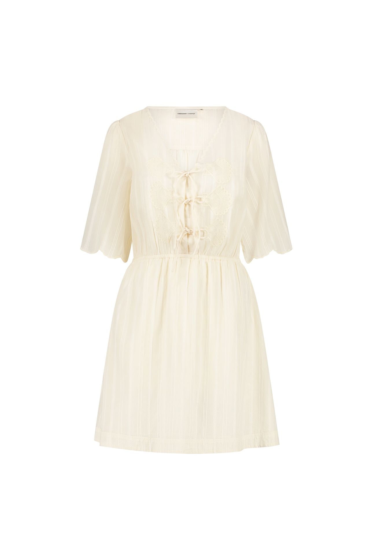 RORY DRESS COSY WHITE 4