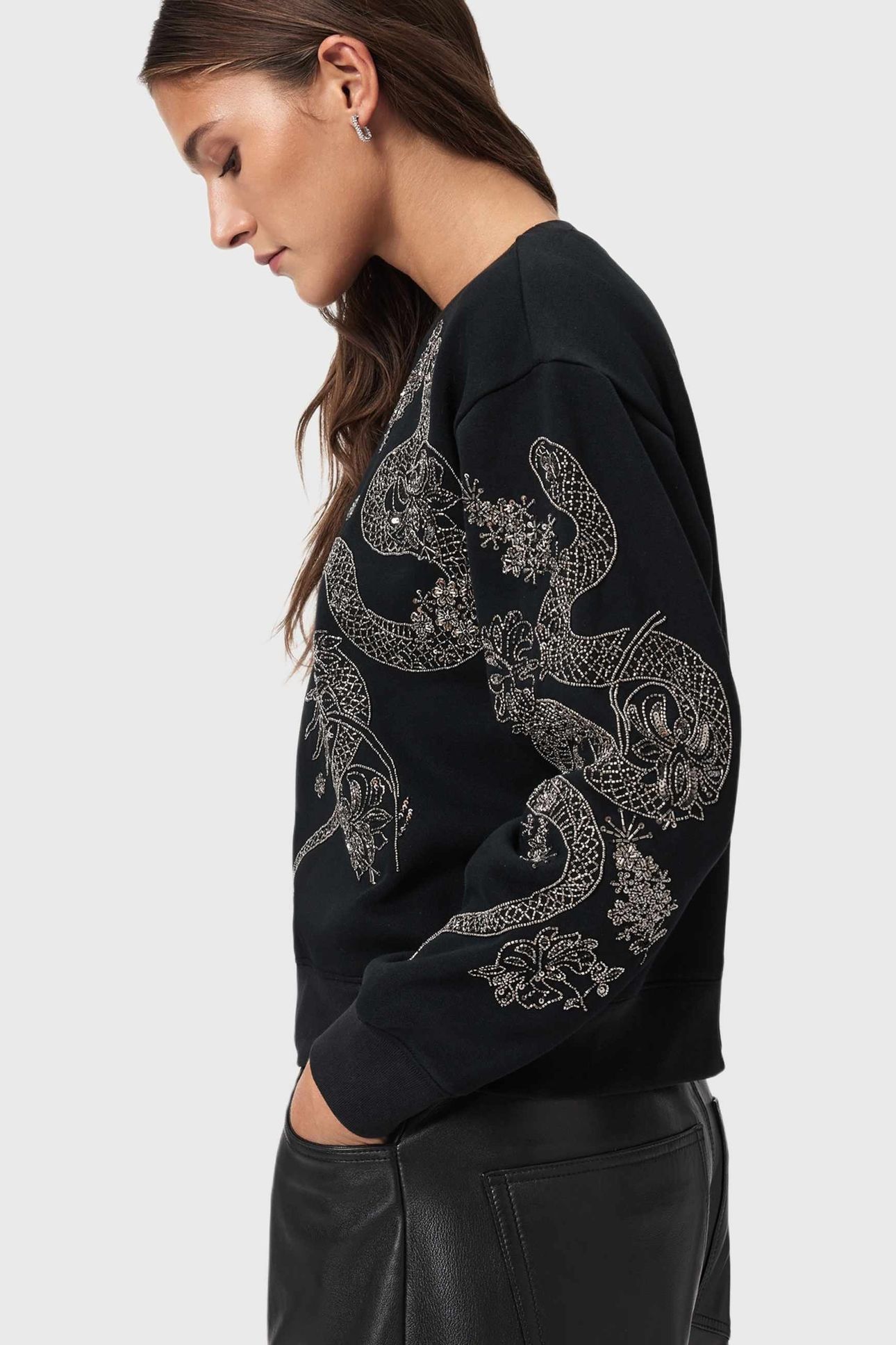 CECILE PIPPA SWEAT BLACK 4