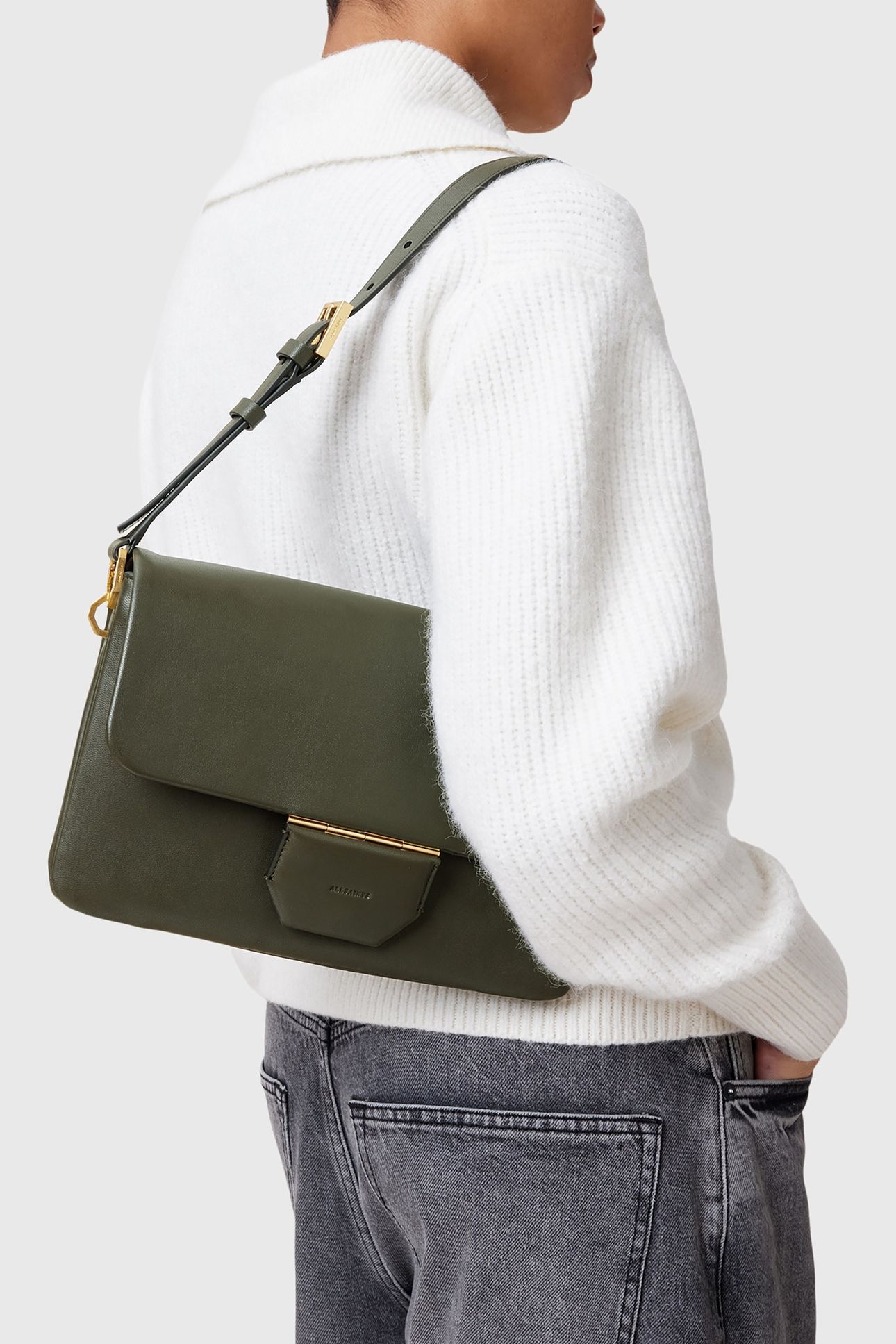ONDINE SHOULDER BAG MILITARY GREEN 3
