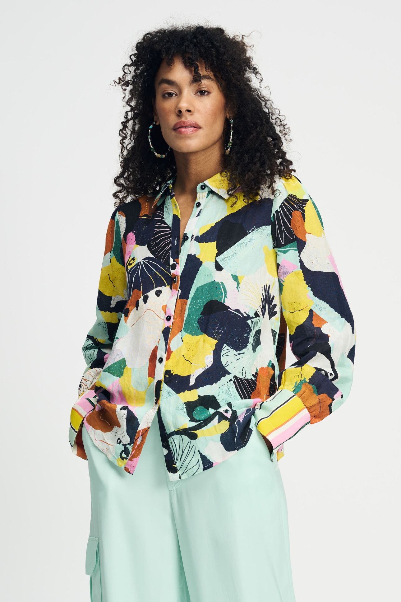 BLOUSE - PARADISE LINEN 1