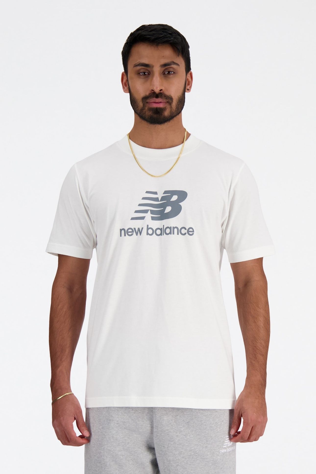 SPORT ESSENTIALS LOGO T-SHIRT WHITE 1