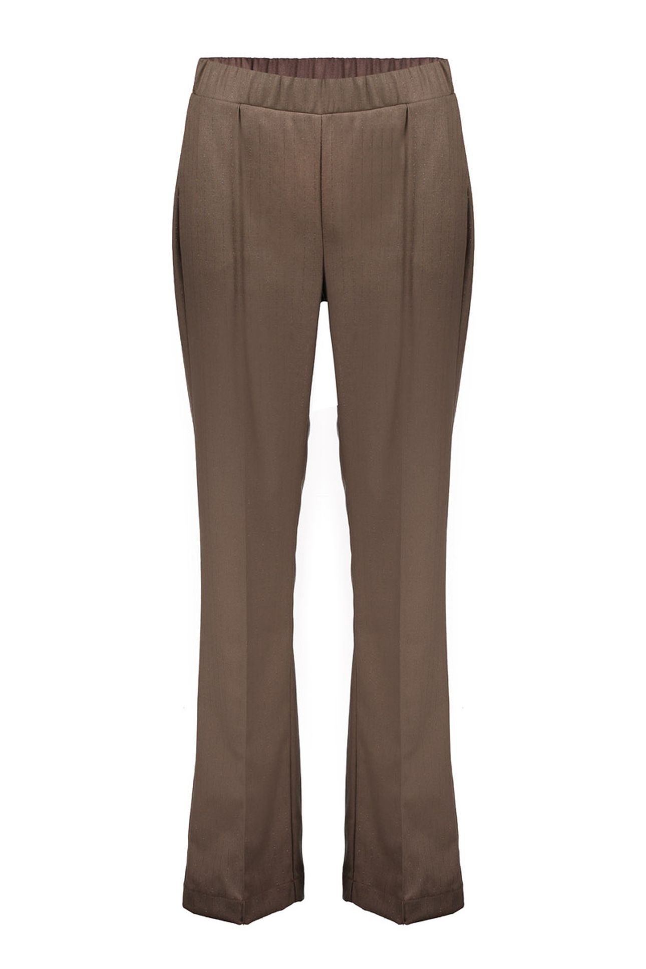TROUSERS TAUPE/LUREX 1