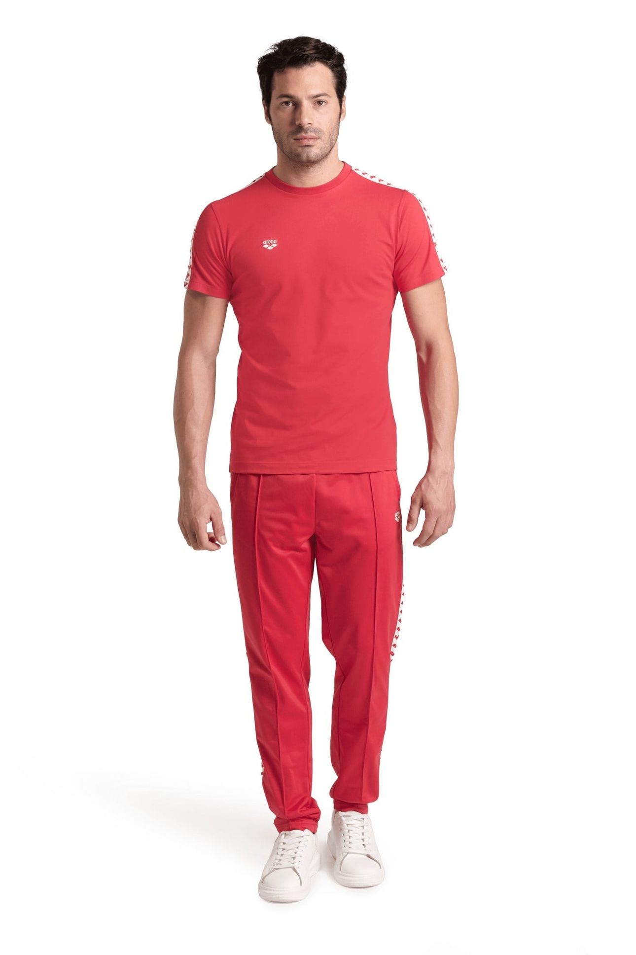 M T-SHIRT TEAM RED-WHITE-RED 1