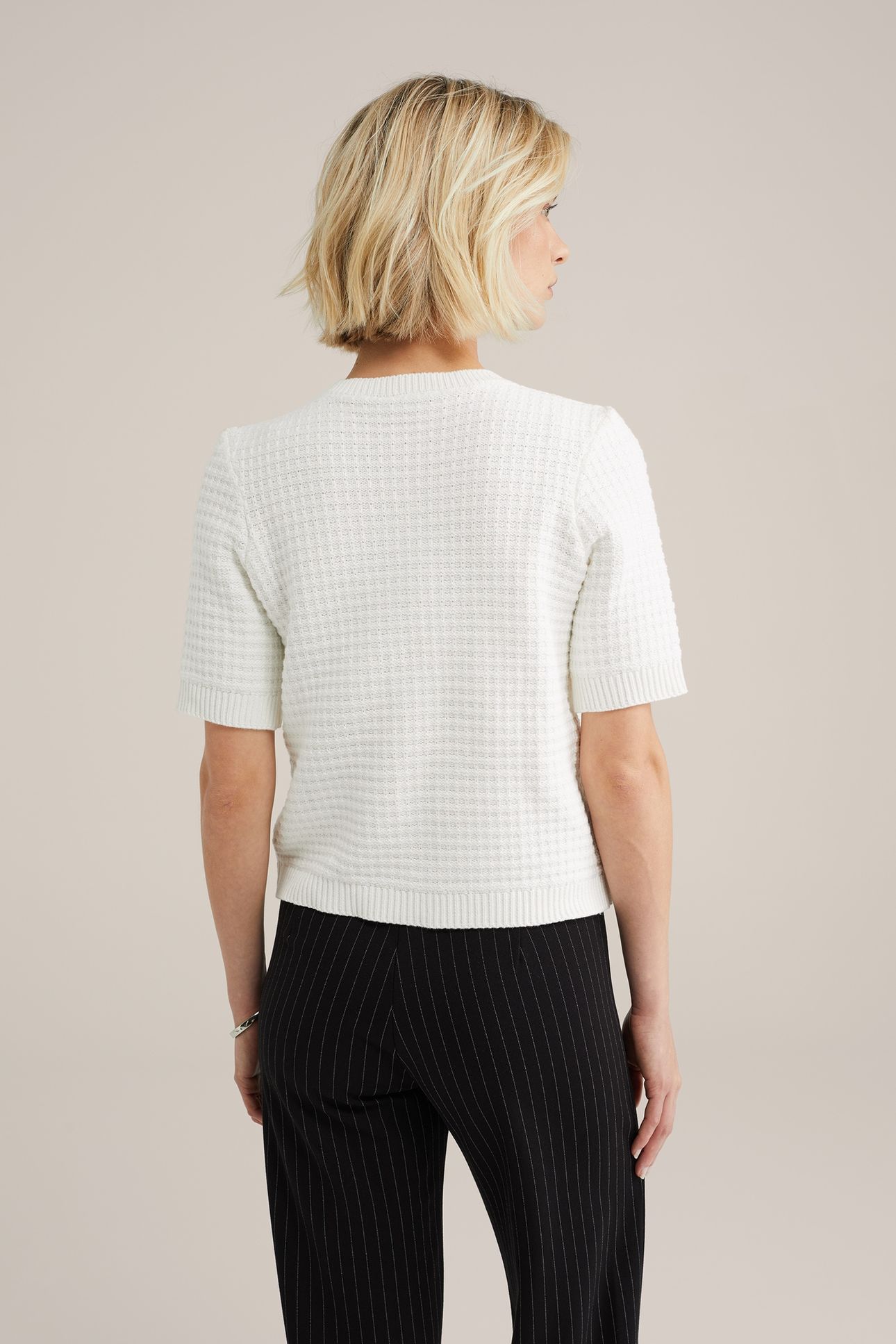 KNITTED CARDIGAN OFF-WHITE 2