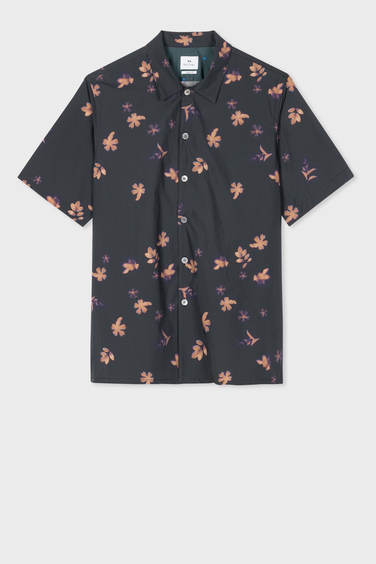 SS CASUAL FIT SHIRT BLACK 4