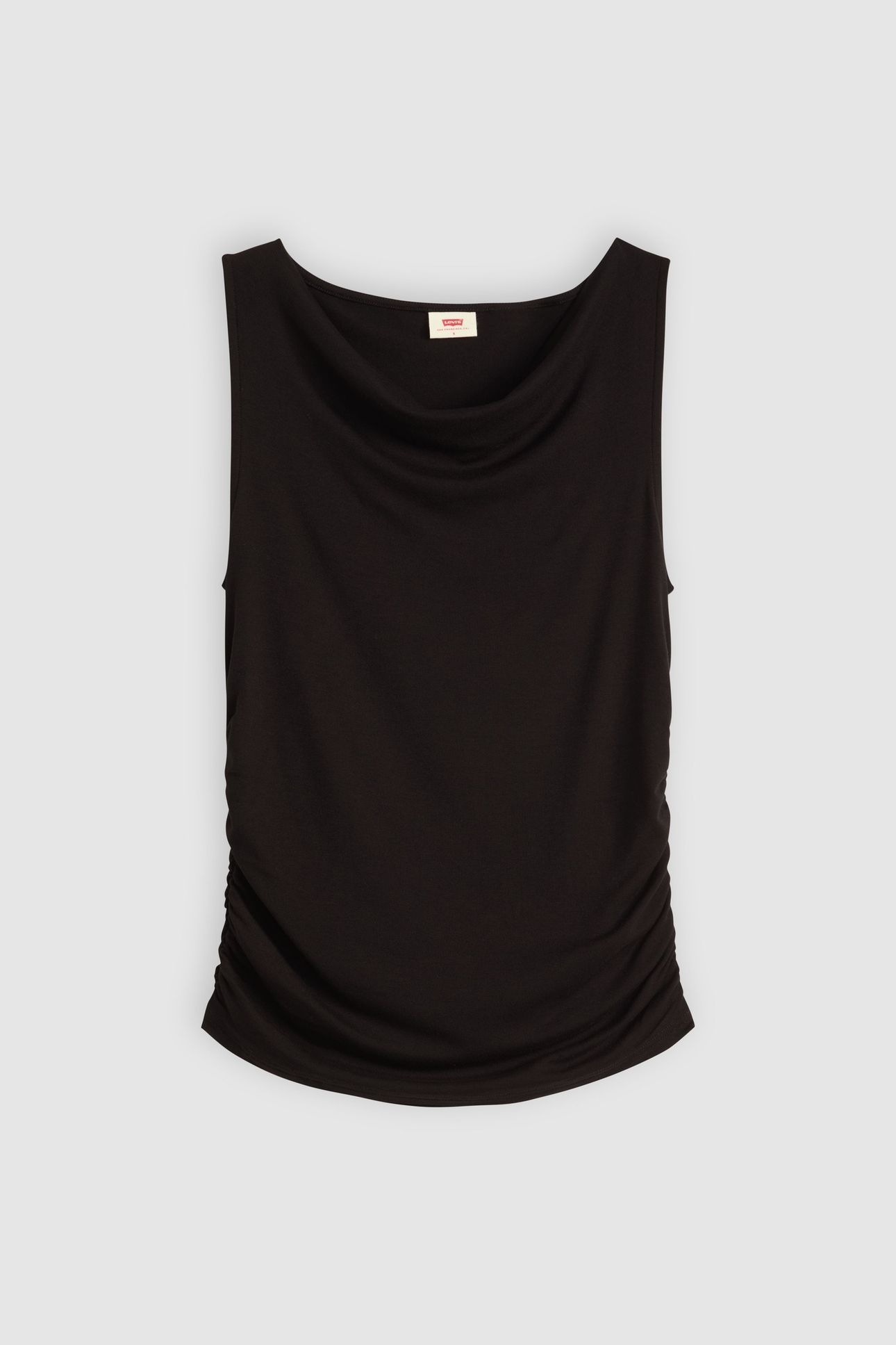 CLEA COWL TOP BLACK 5