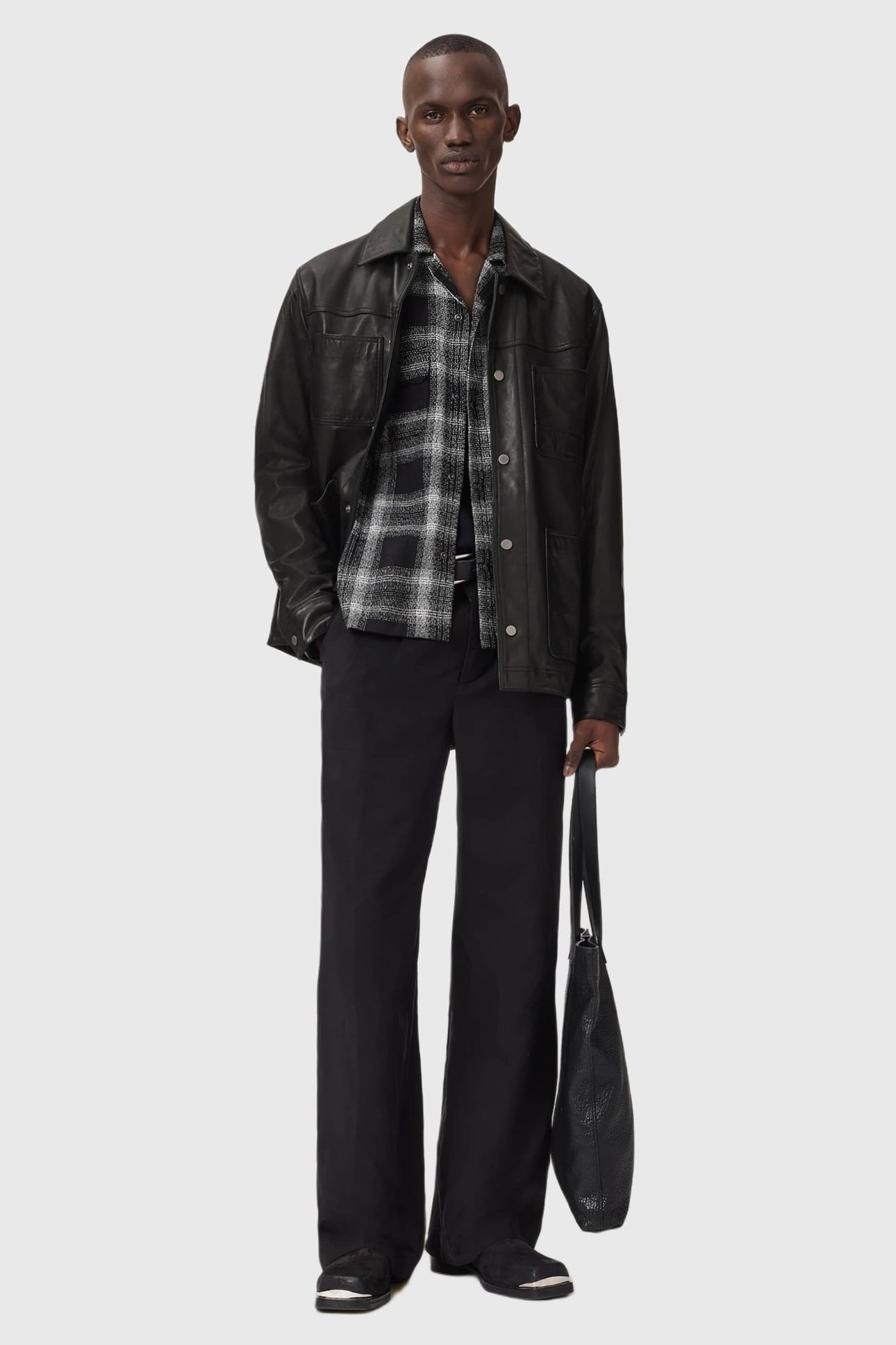 TESHIO LS SHIRT BLACK 6