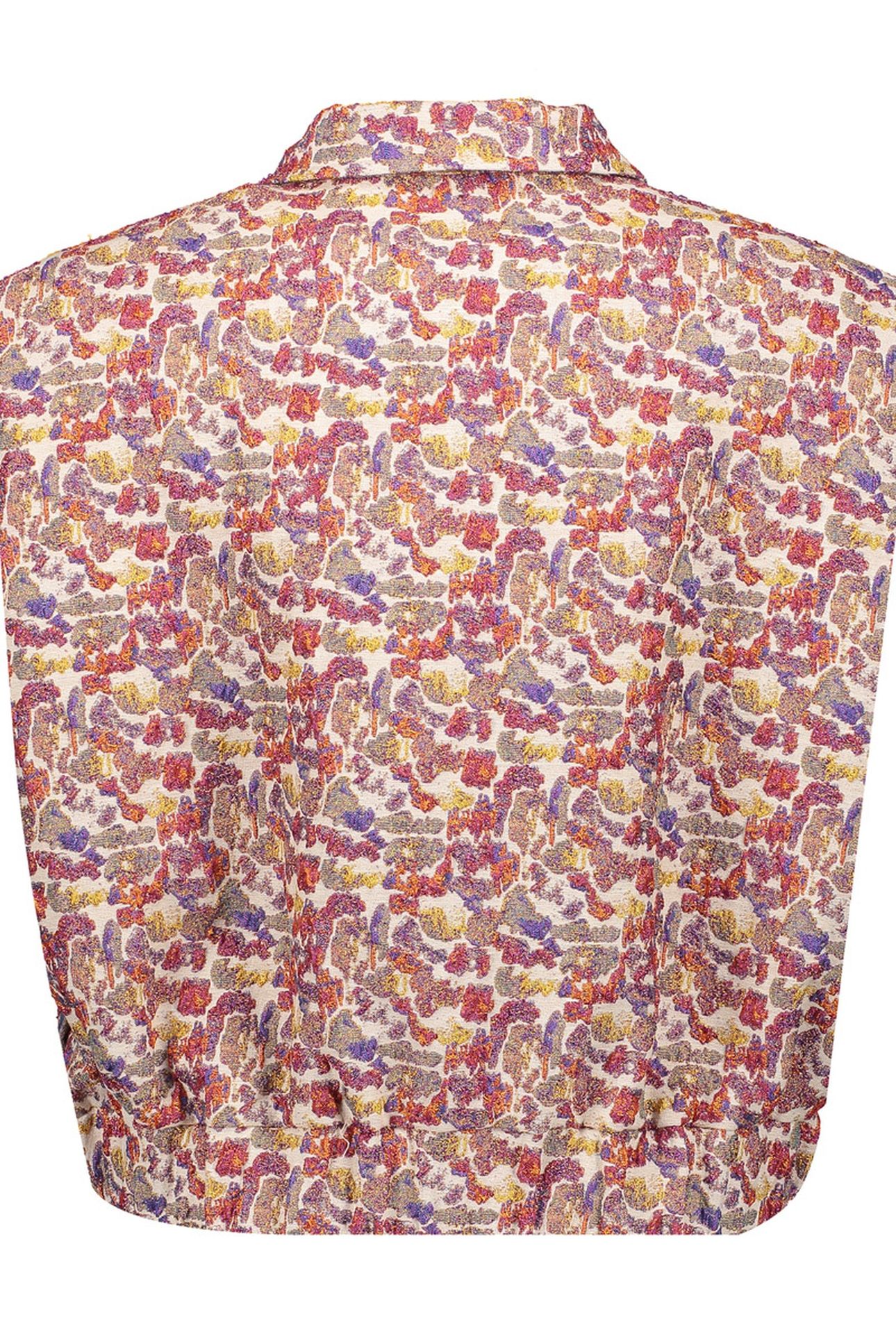 GILET ANIMAL MULTICOLOR RED/GREEN 2