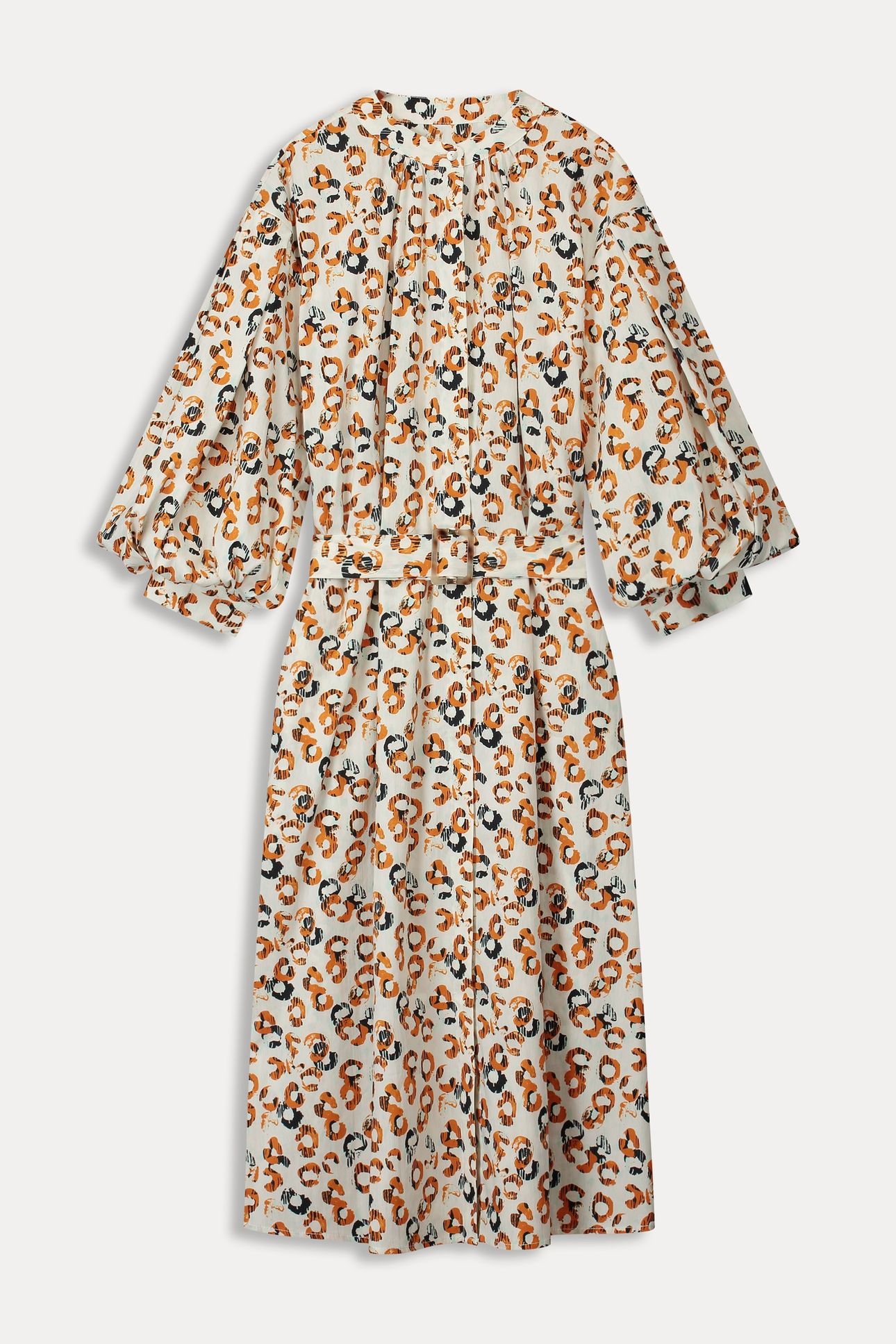DRESS - POPLIN LEOPARD LUSH 6