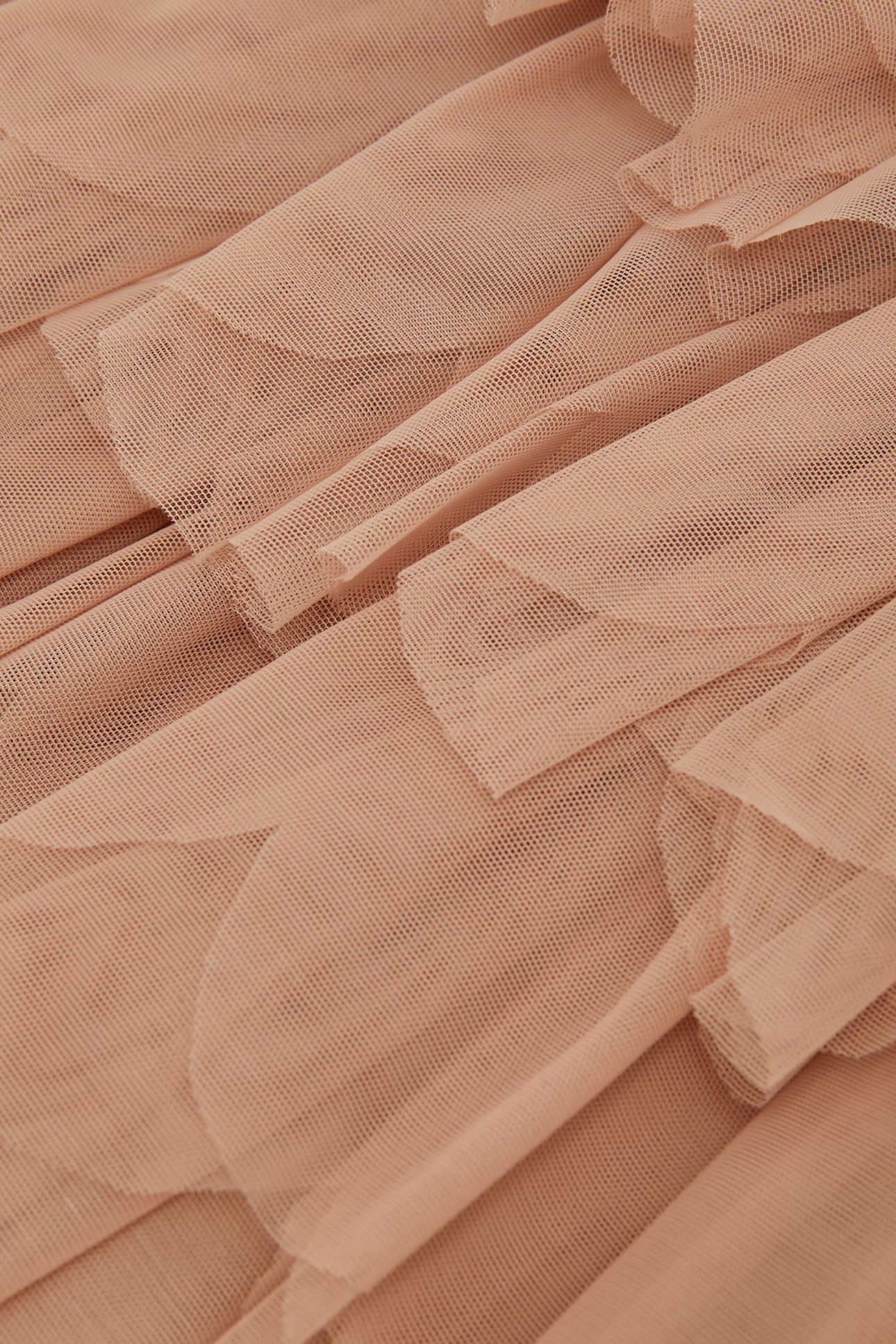 TULLE MINI DRESS PINK 5
