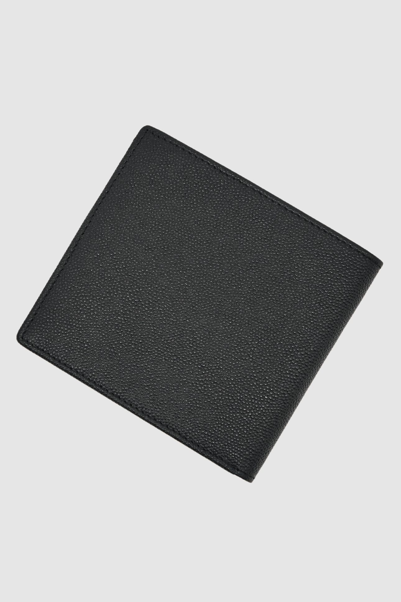 MICRO GRAIN LEATHER WALLET BLACK 3
