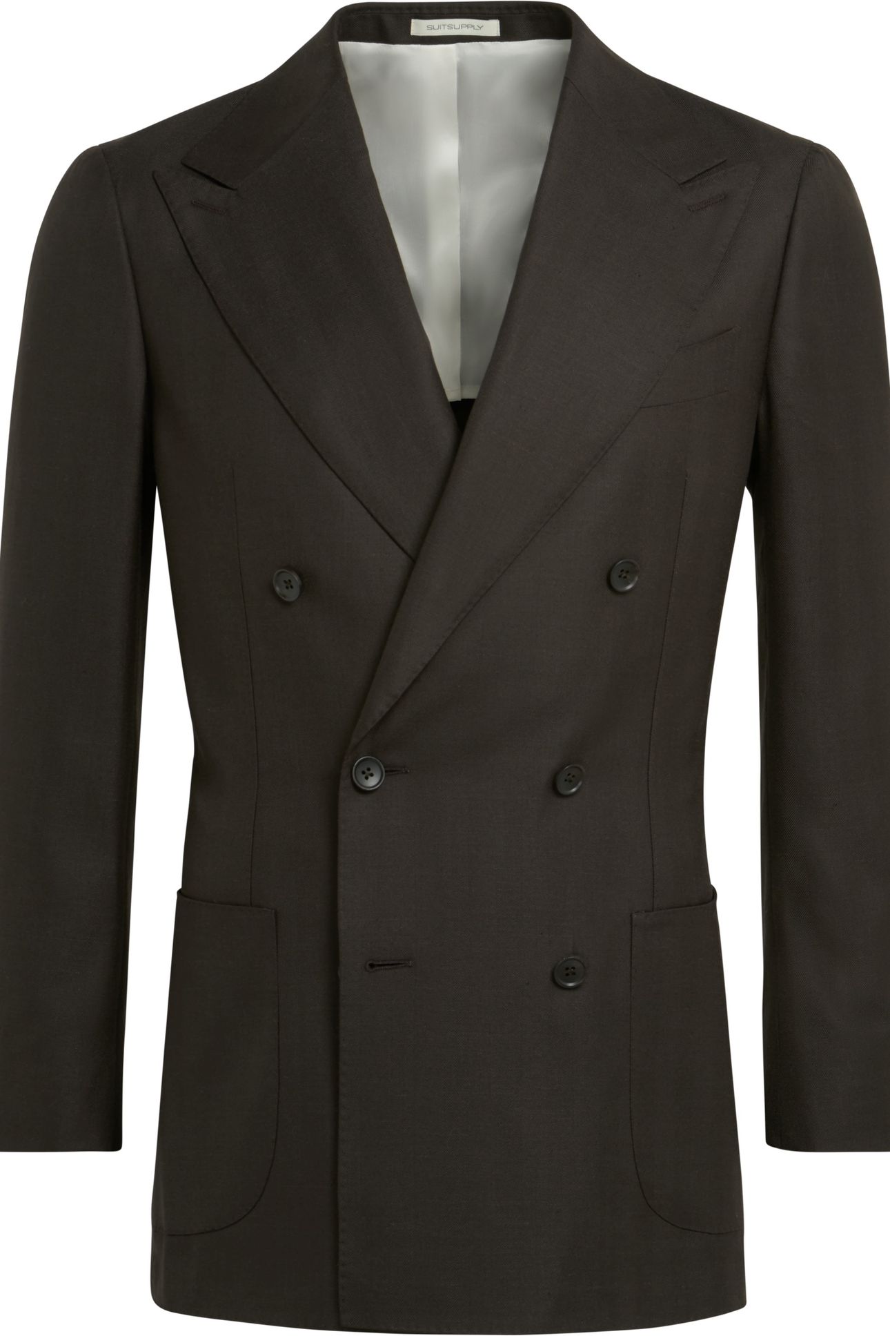 SUIT-D.BROWN-HERRINGBONE DARK BROWN 7