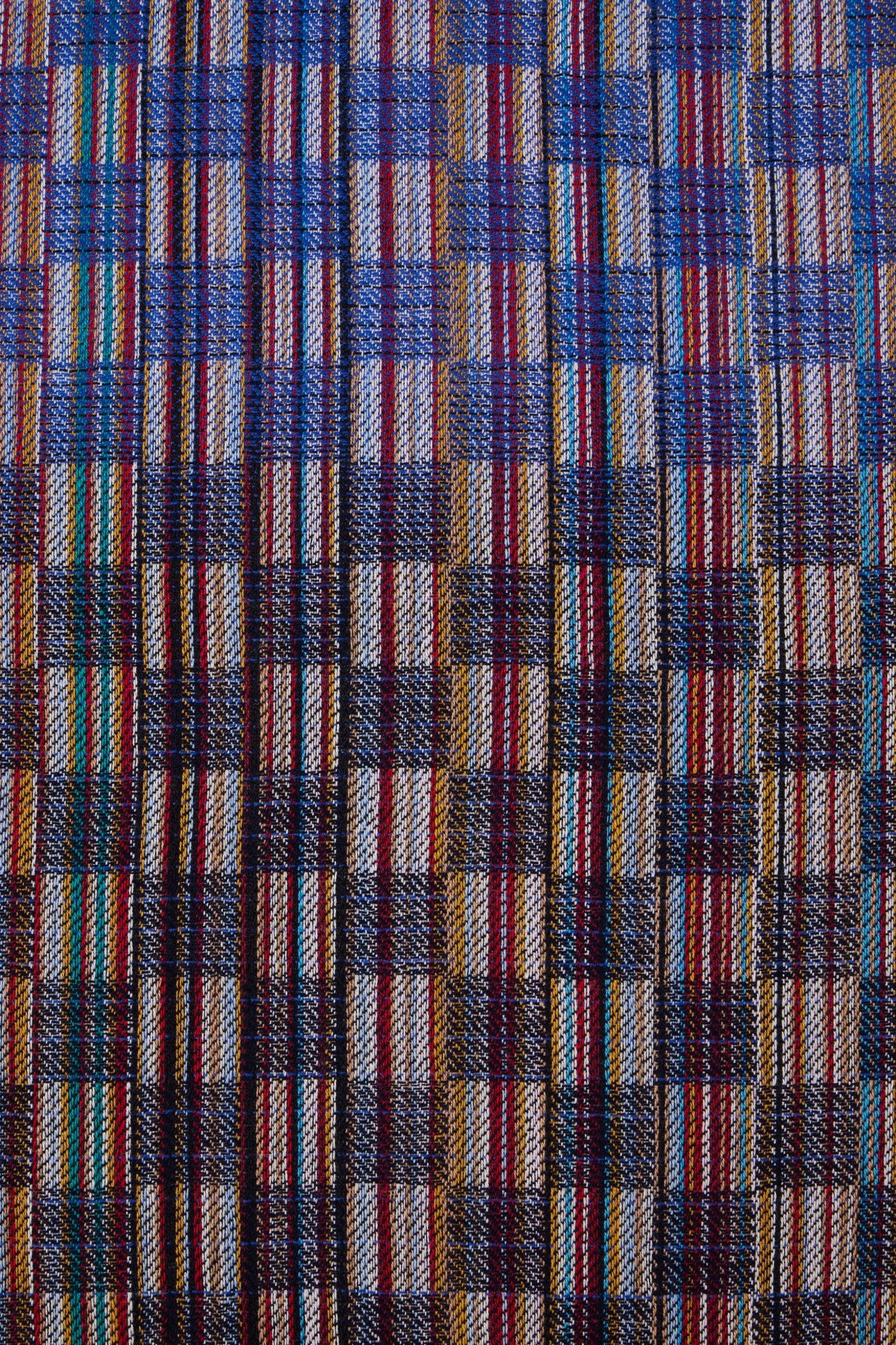 SCARF WEAVE SIGNATURE NAVY 6