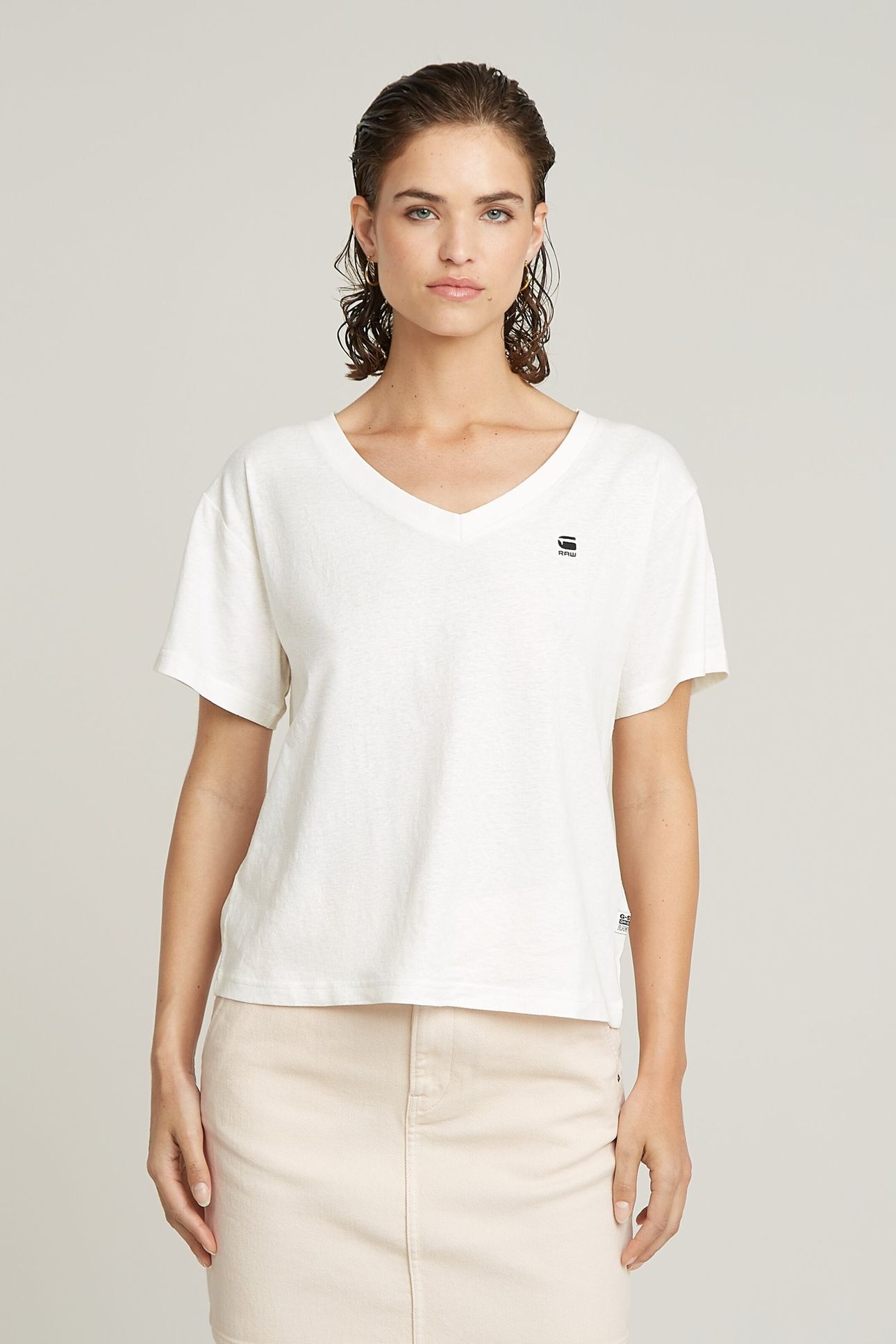 OPEN V RELAXED T LT CHALK 2