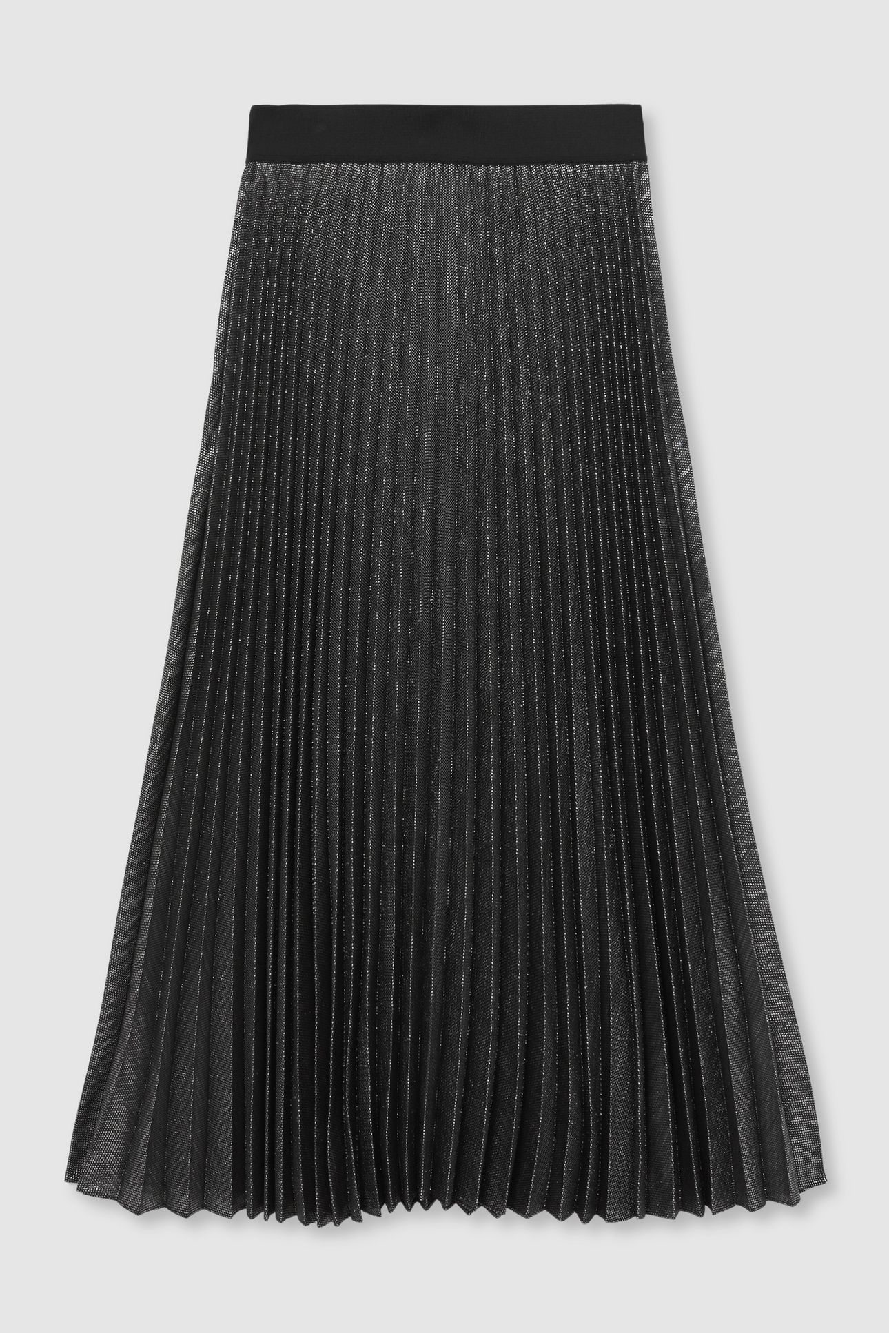 OCCASION PLEAT SKIRT CHARCOAL GREY 6