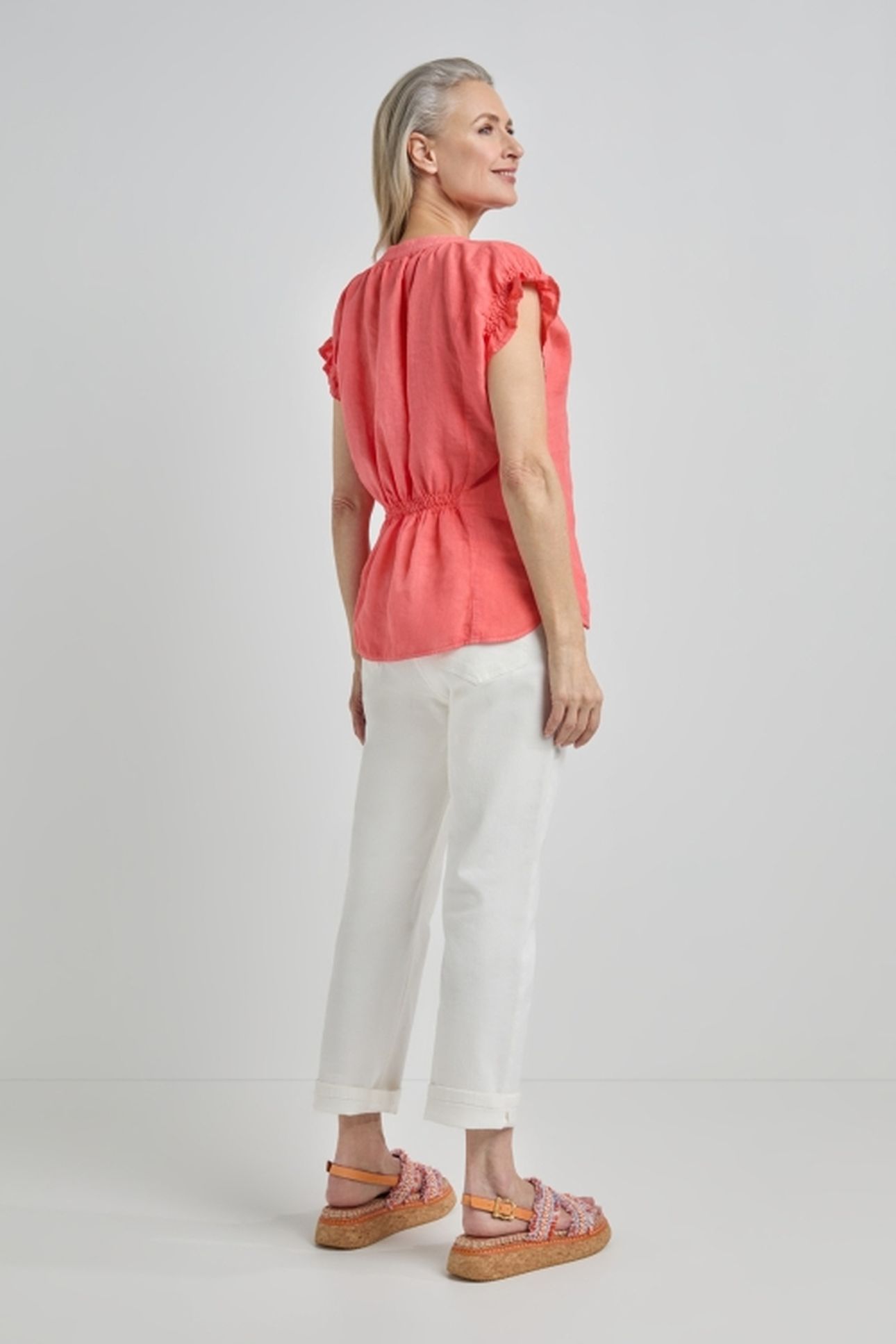 JULIUS BLOUSE CORAL 4