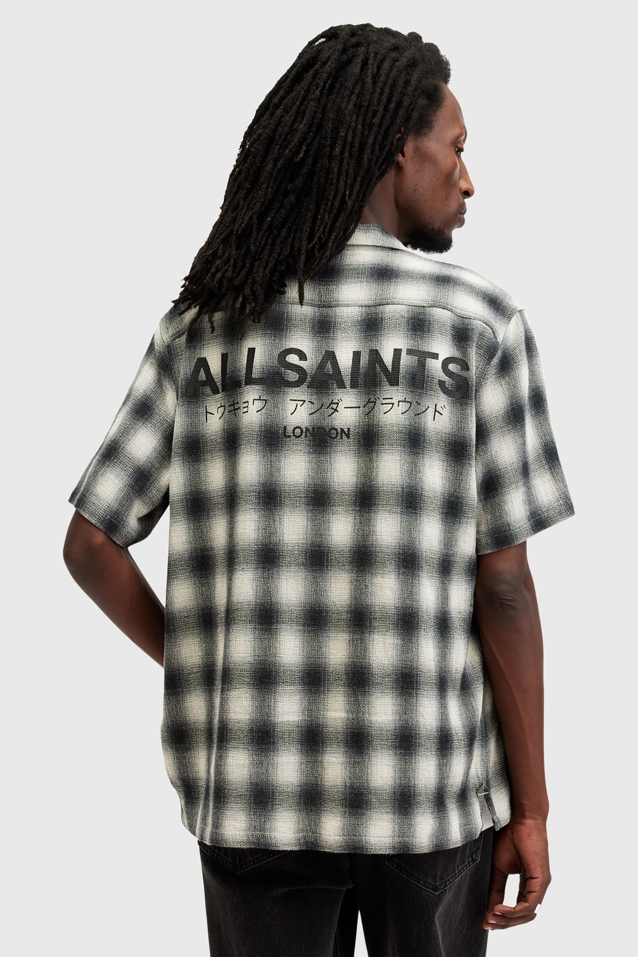 UNDRGRND CHK SHIRT OFF WHITE 5